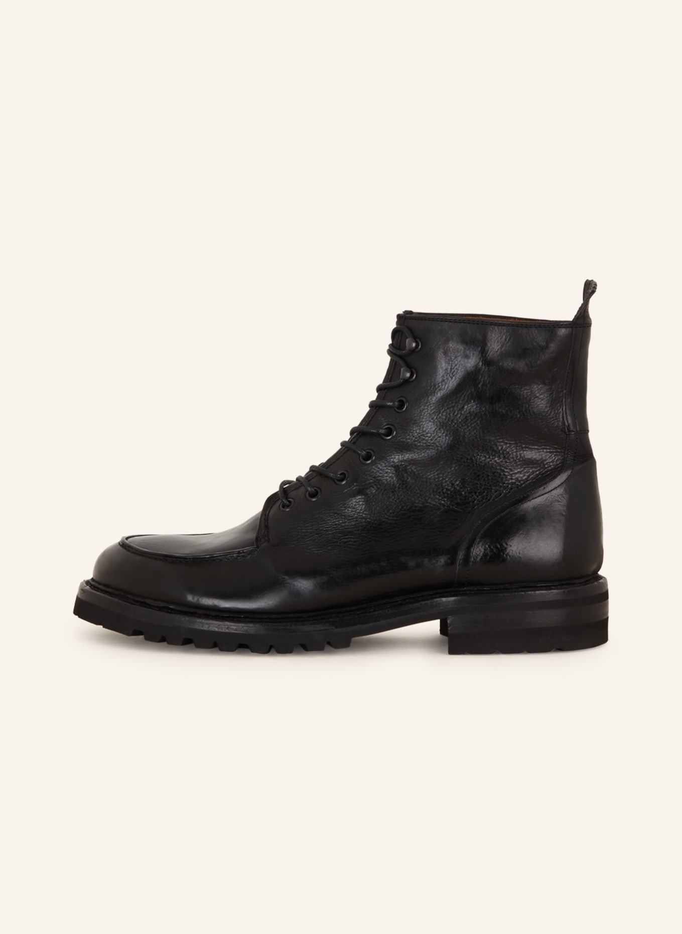 Cordwainer Lace-up boots, Color: BLACK (Image 4)