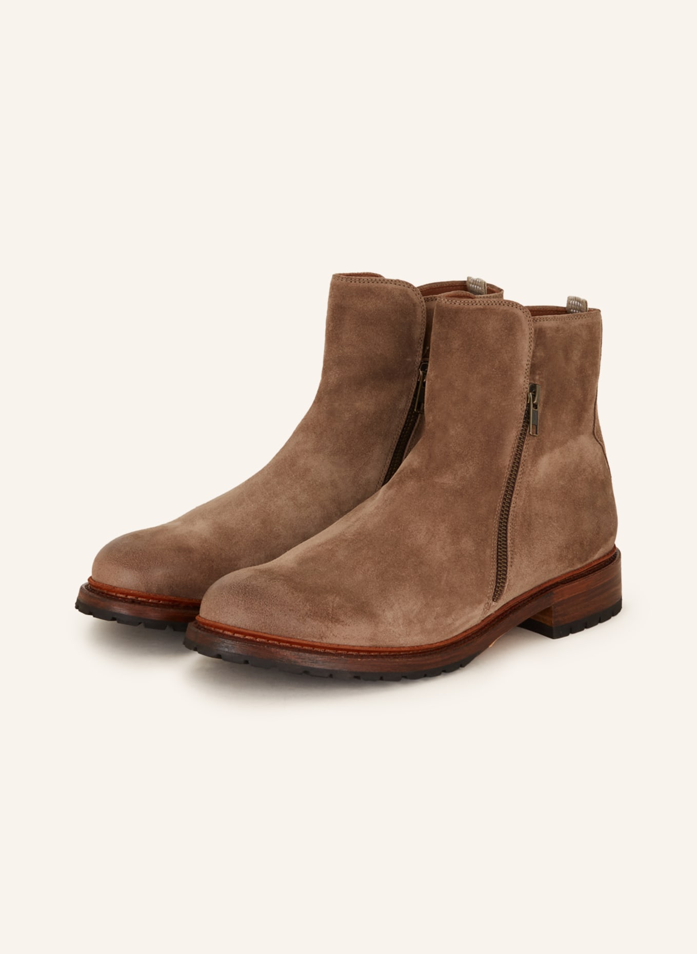 Cordwainer Chelsea boots, Color: LIGHT BROWN (Image 1)