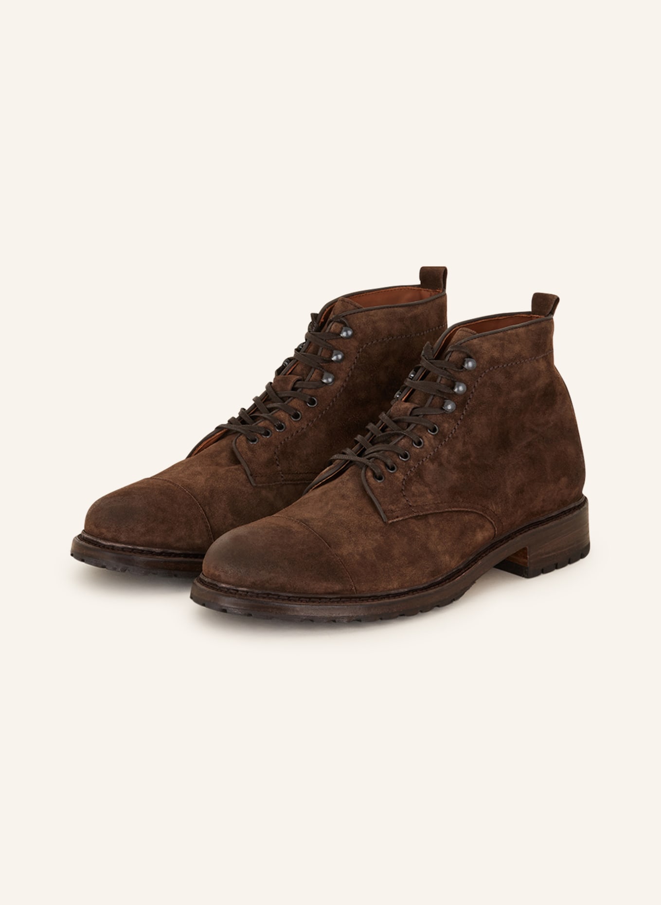 Cordwainer Lace-up boots, Color: BROWN (Image 1)