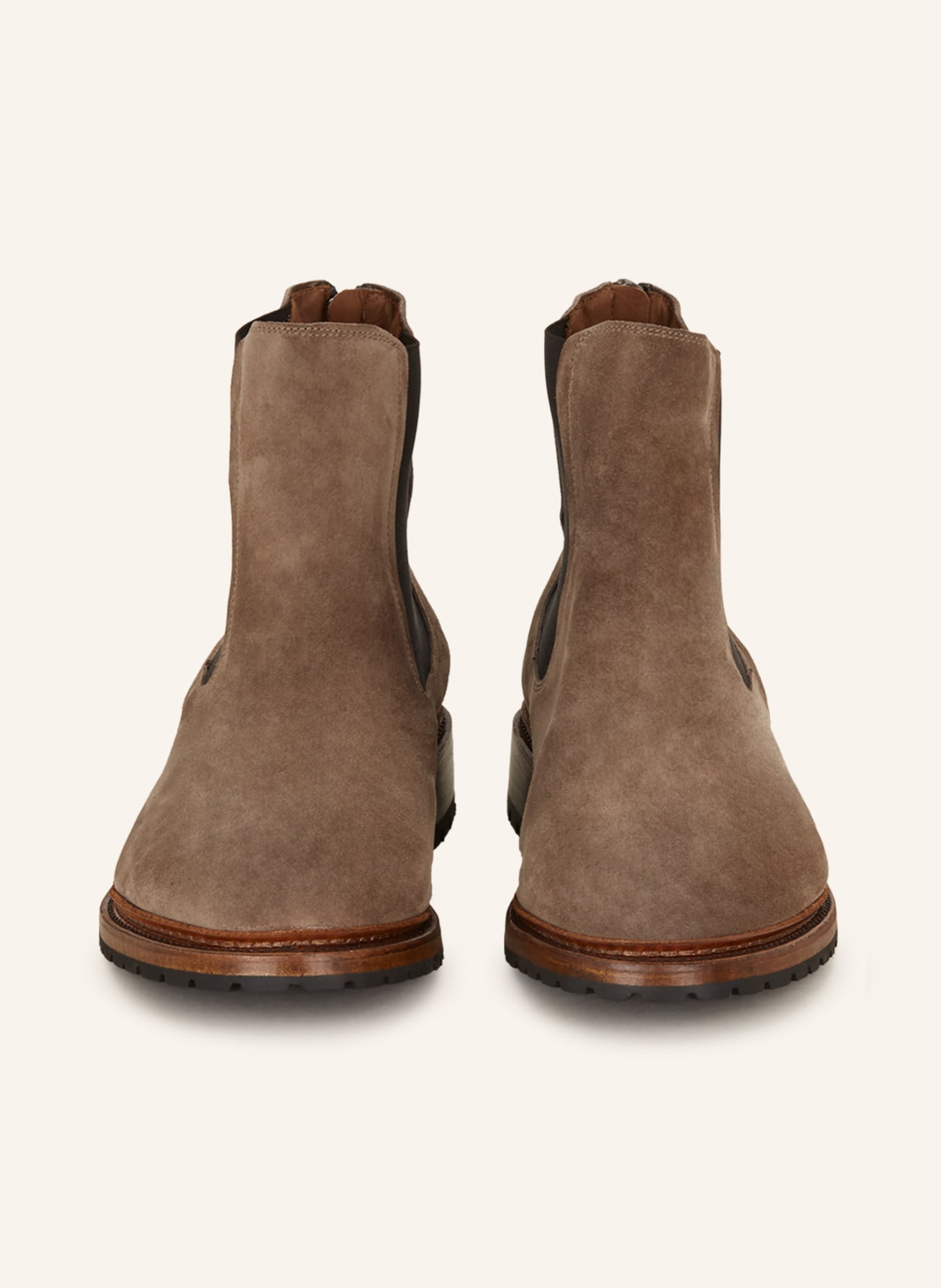 sne Genveje billedtekst Cordwainer Chelsea boots in brown