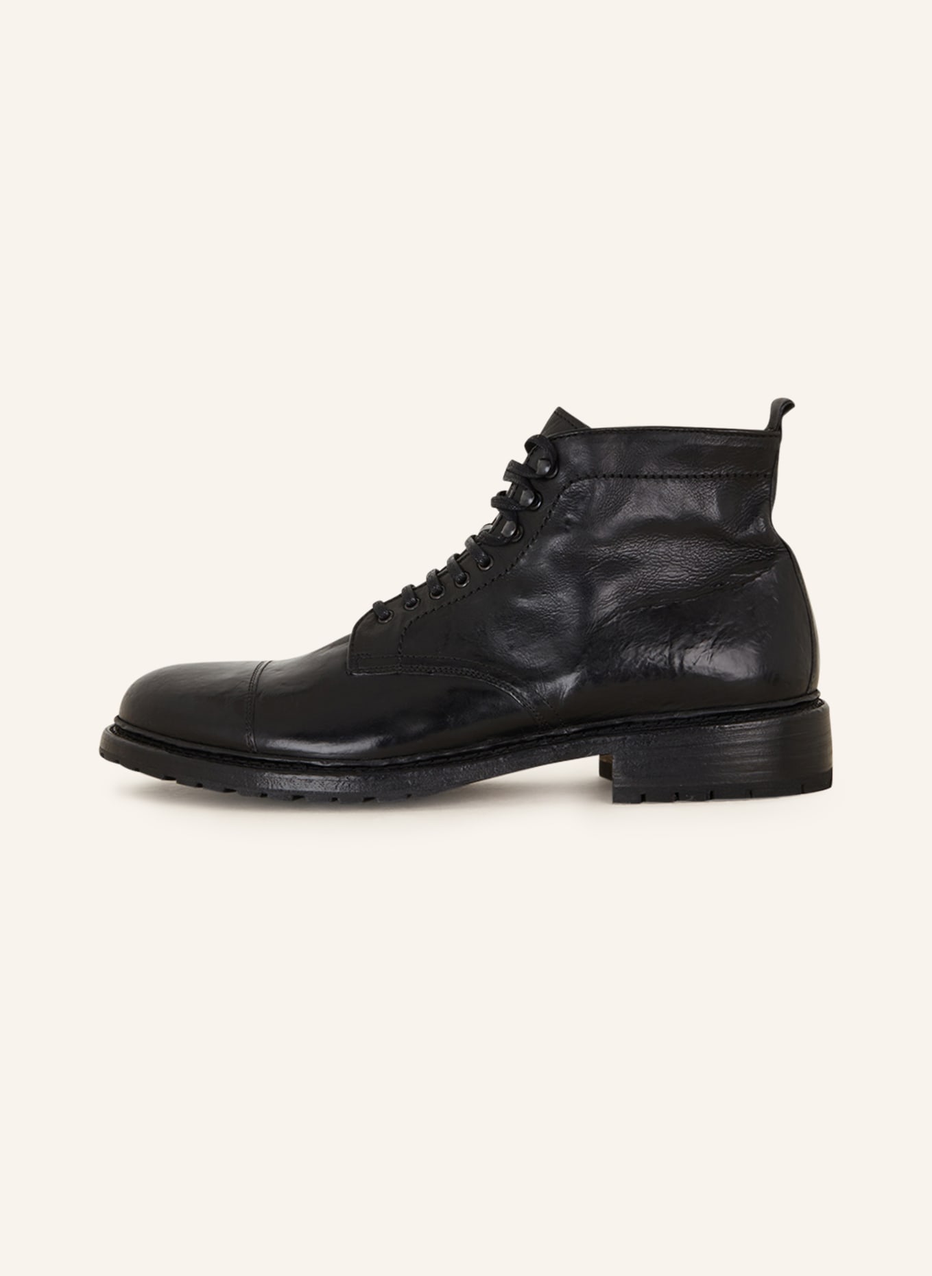 Cordwainer Lace-up boots, Color: BLACK (Image 4)
