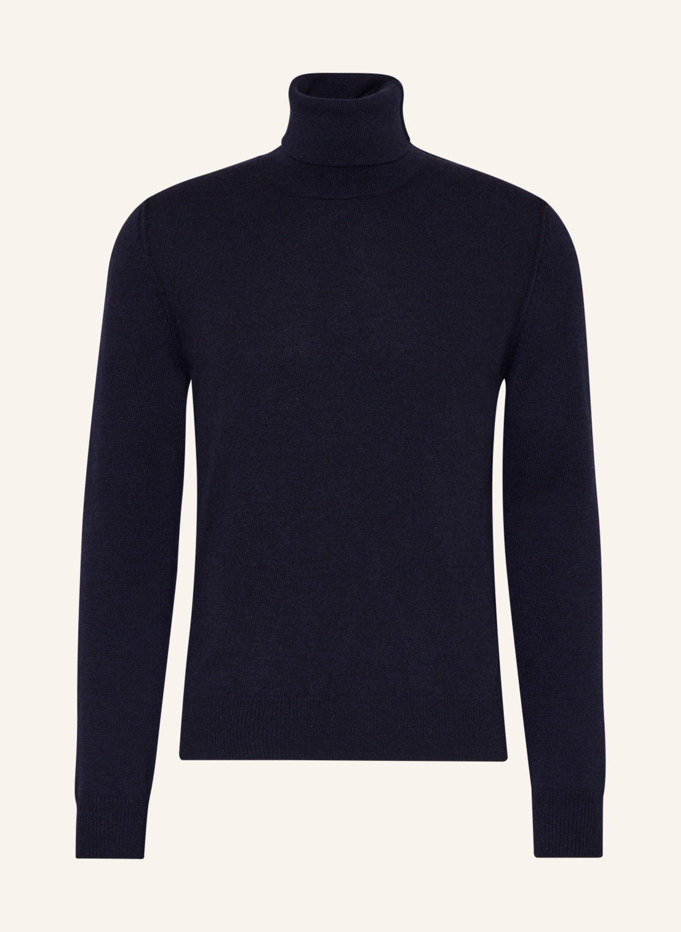 Maison Margiela Turtleneck sweater in cashmere, Color: DARK BLUE (Image 1)