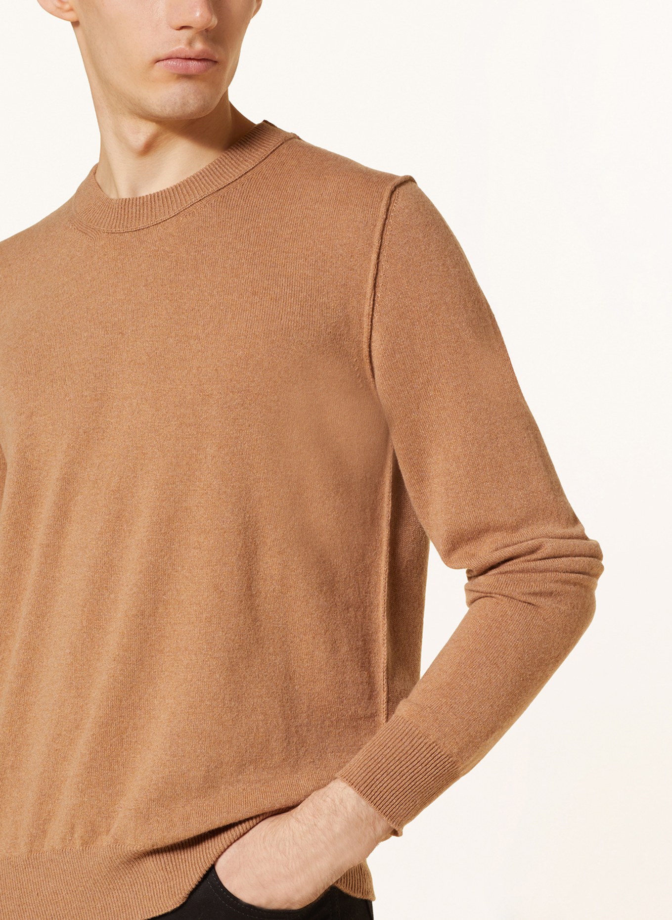 Maison Margiela Cashmere sweater, Color: CAMEL (Image 4)