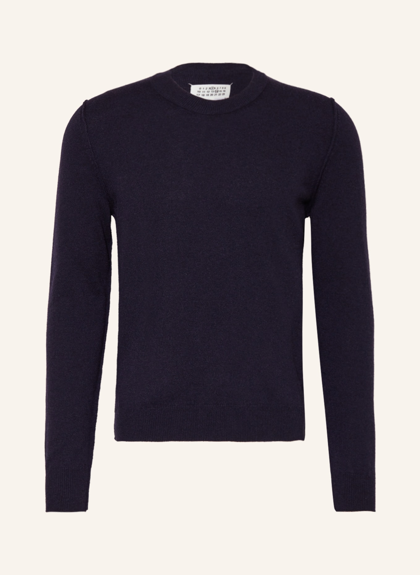 Maison Margiela Cashmere sweater, Color: DARK BLUE (Image 1)