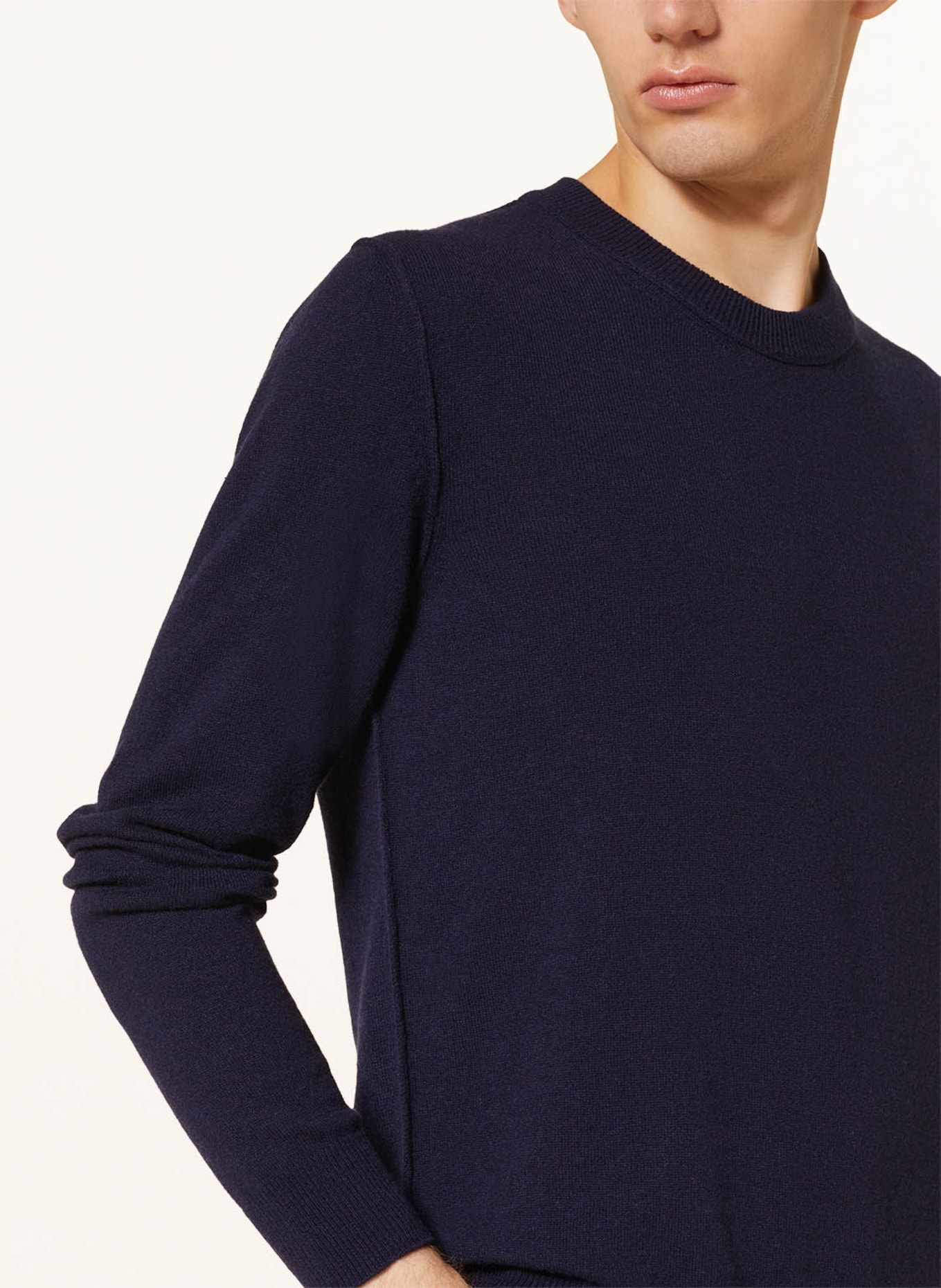 Maison Margiela Cashmere sweater, Color: DARK BLUE (Image 4)