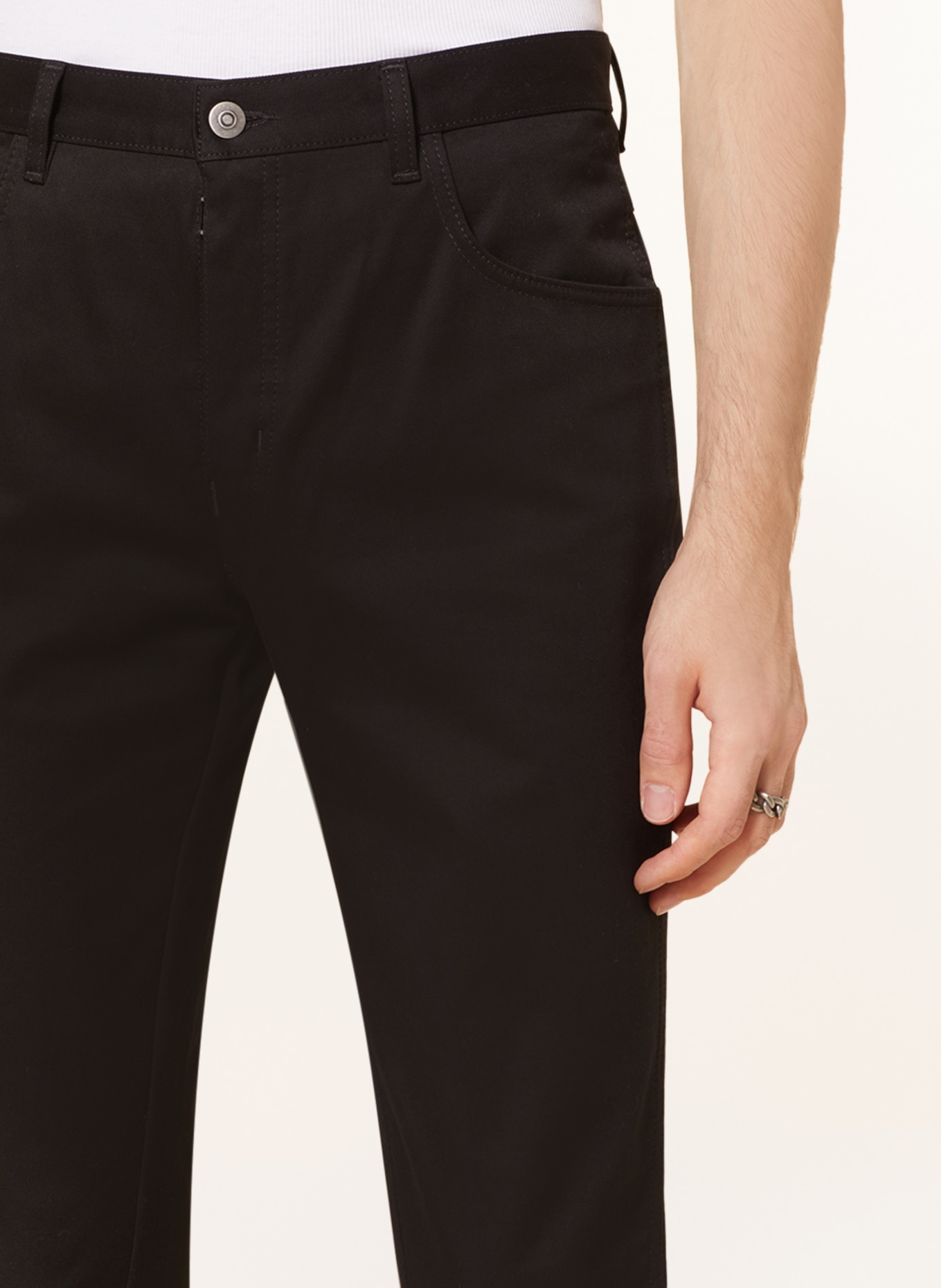 Maison Margiela Jeans slim fit, Color: BLACK (Image 5)