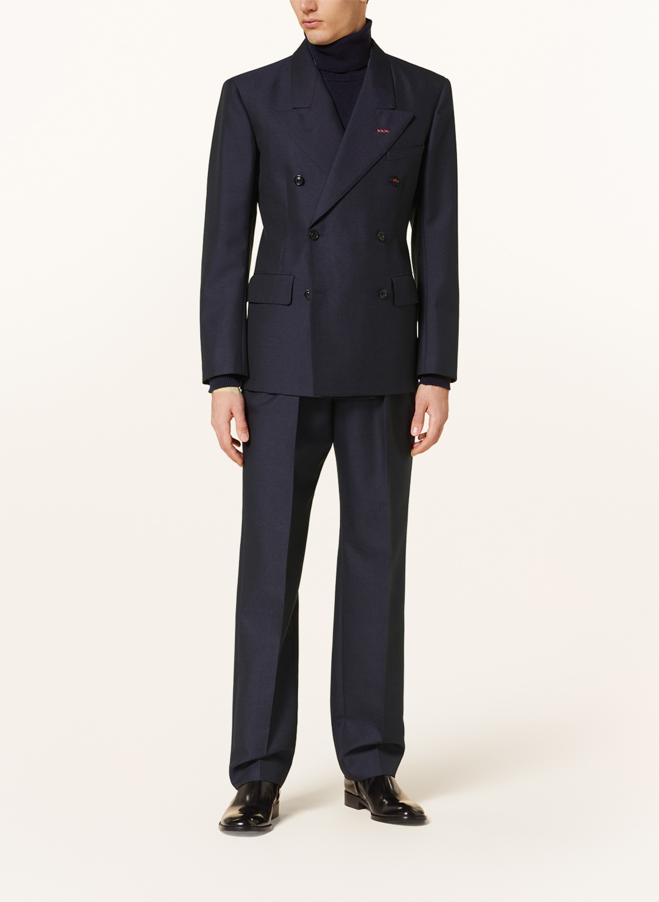 Maison Margiela Suit jacket extra slim fit with mohair, Color: 524 NAVY (Image 2)