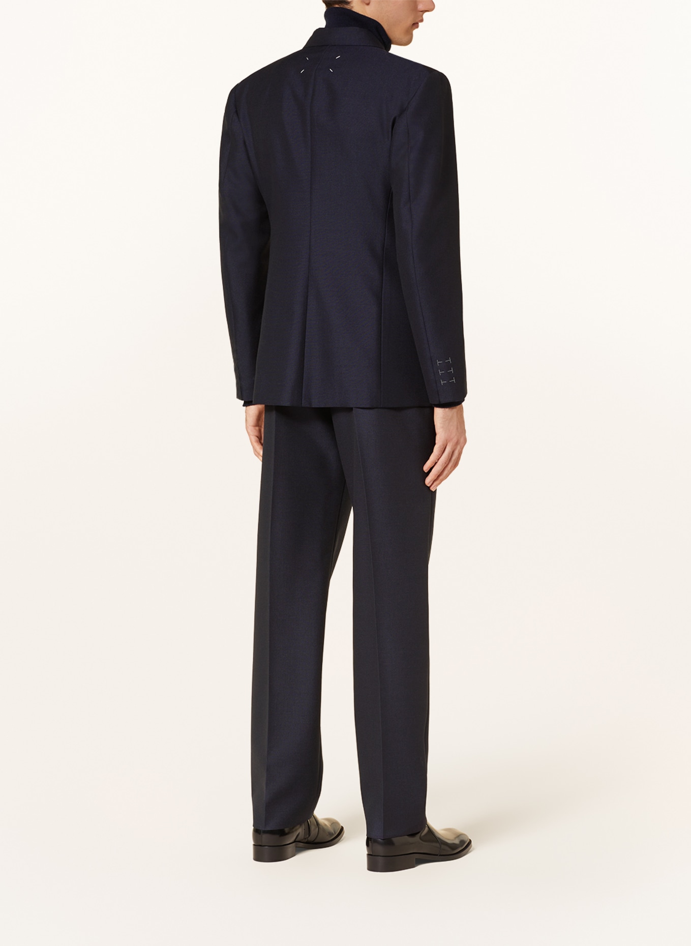 Maison Margiela Suit jacket extra slim fit with mohair, Color: 524 NAVY (Image 3)