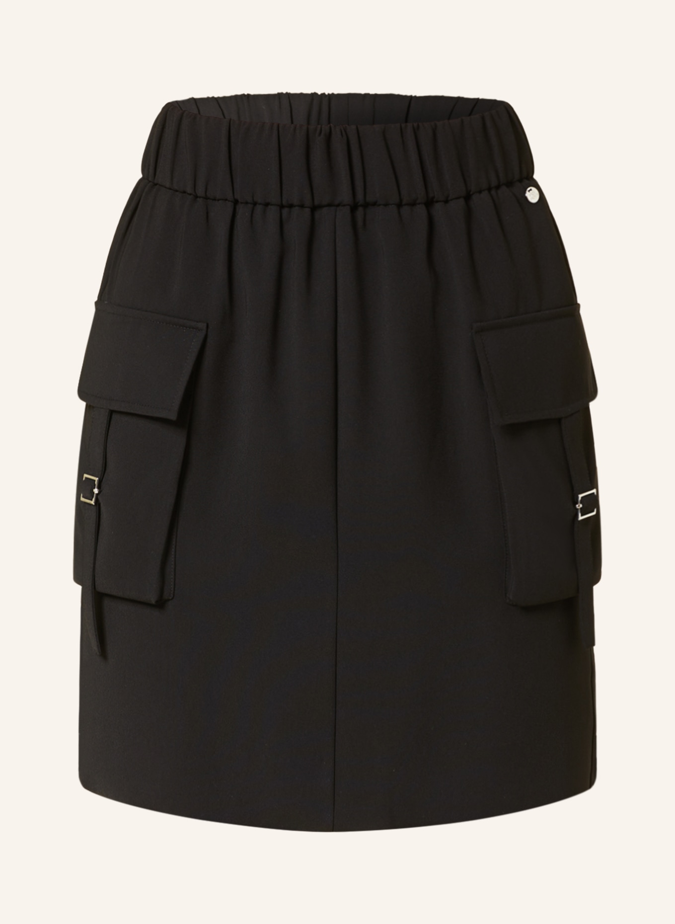 MOS MOSH Jersey skirt MMCARO LEIA, Color: BLACK (Image 1)