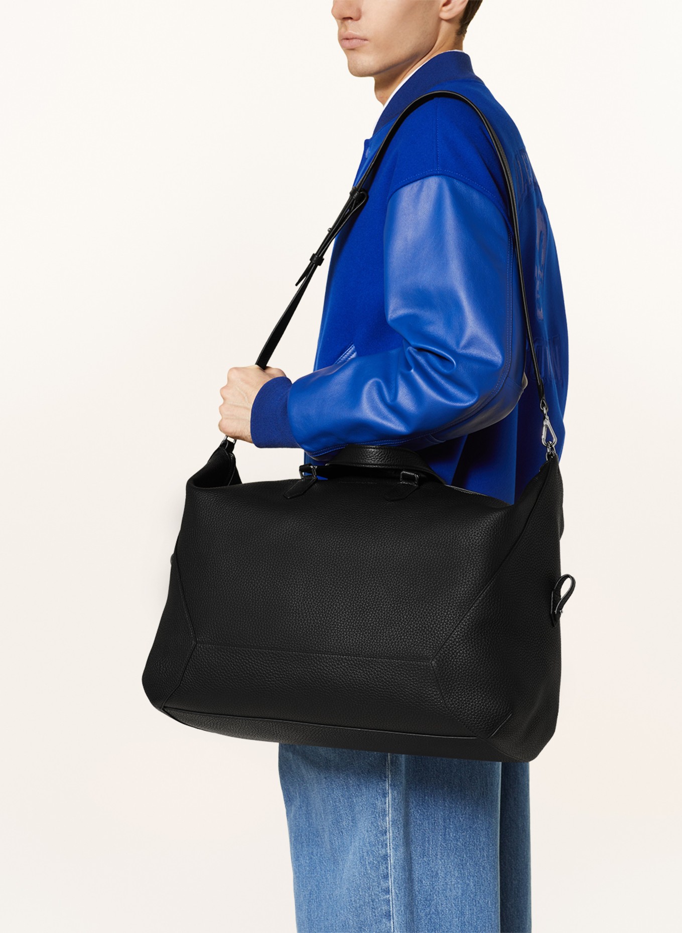 Alexander McQUEEN Weekend bag THE EDGE, Color: BLACK (Image 4)
