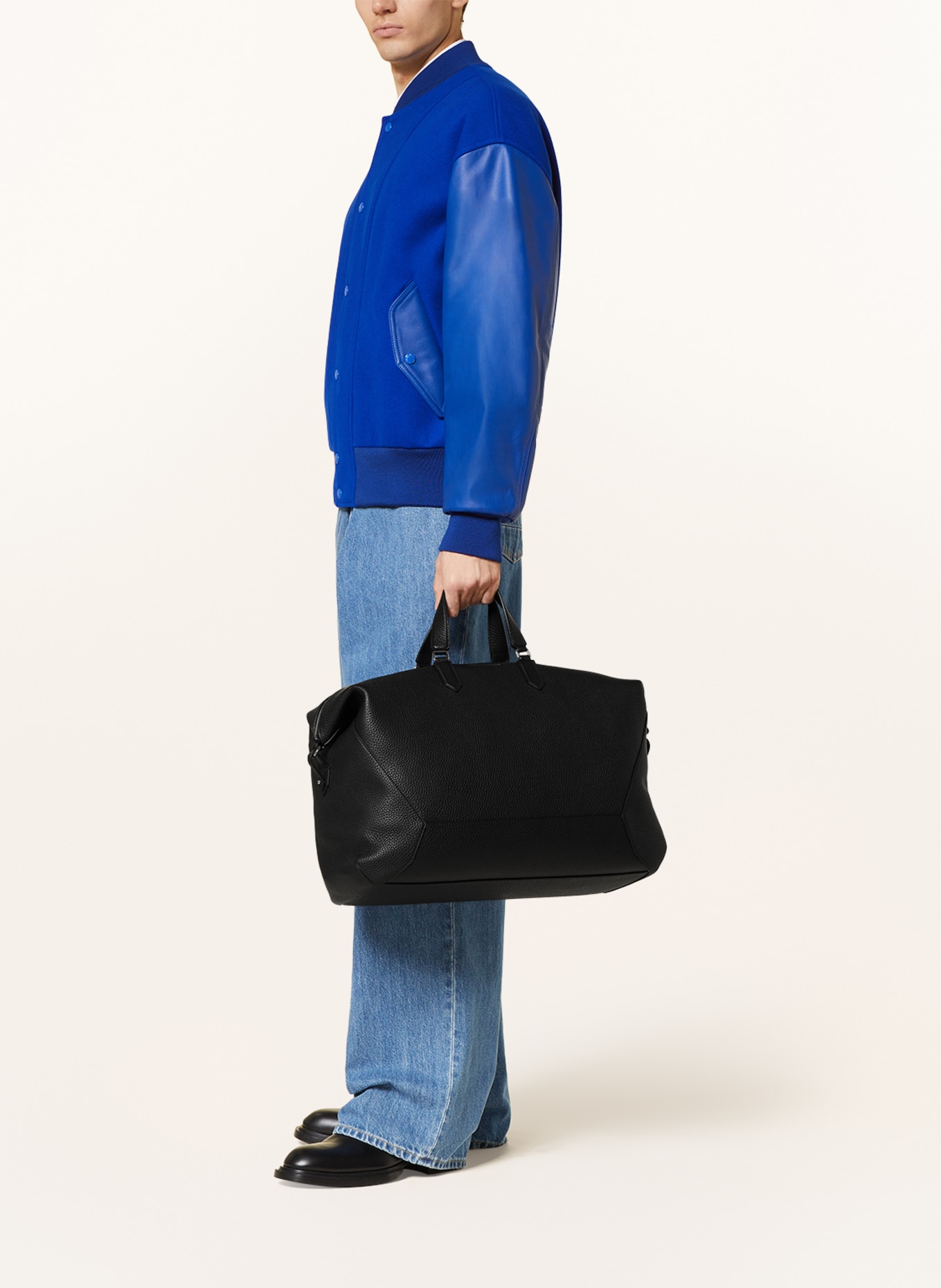 Alexander McQUEEN Weekend bag THE EDGE, Color: BLACK (Image 5)