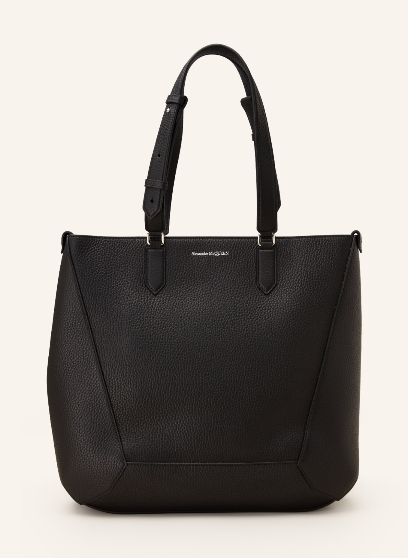 Alexander McQUEEN Shopper THE EDGE, Farbe: SCHWARZ (Bild 1)