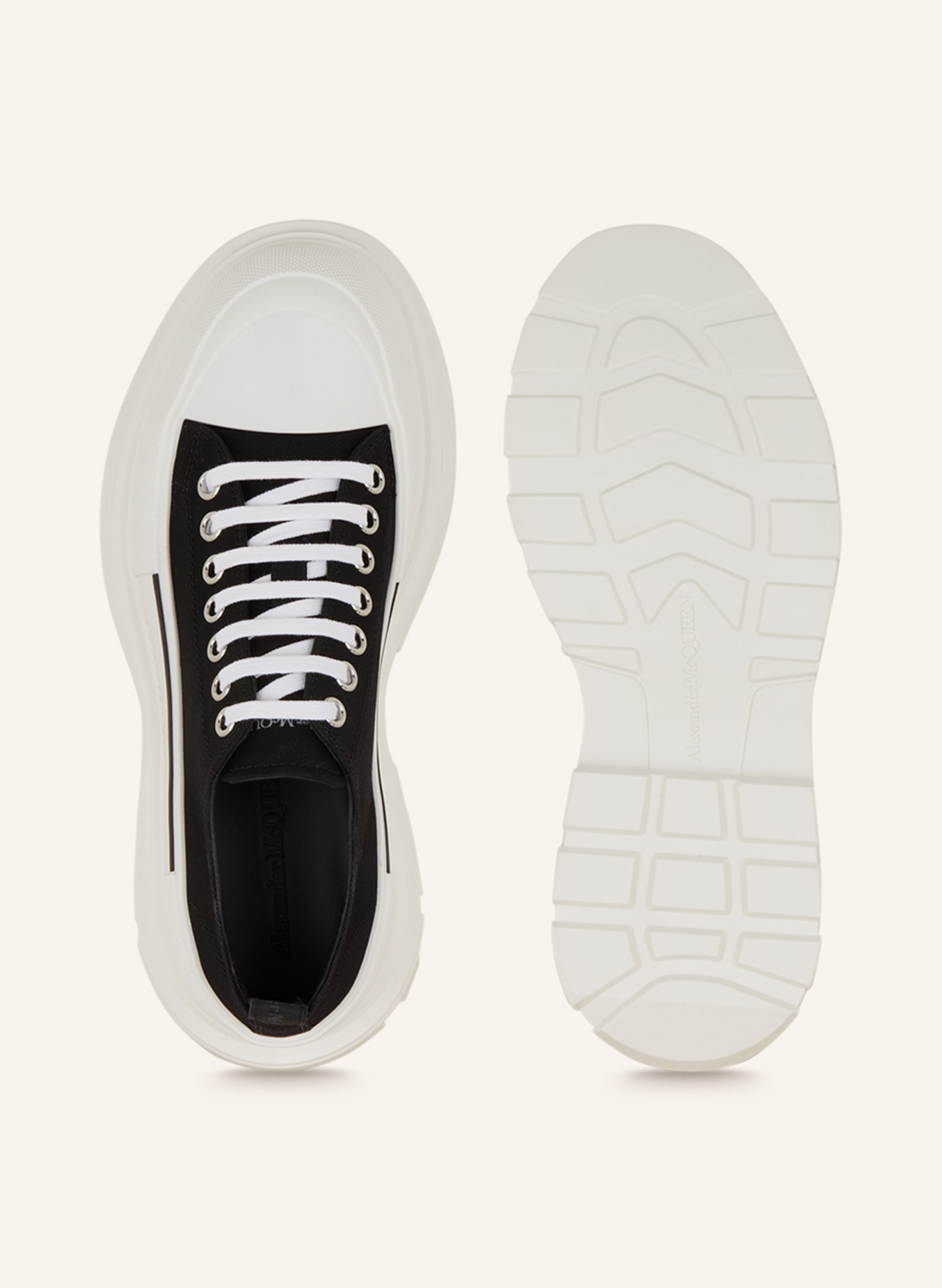 Alexander McQUEEN Sneakers TREADSLICK, Color: BLACK/ WHITE (Image 5)