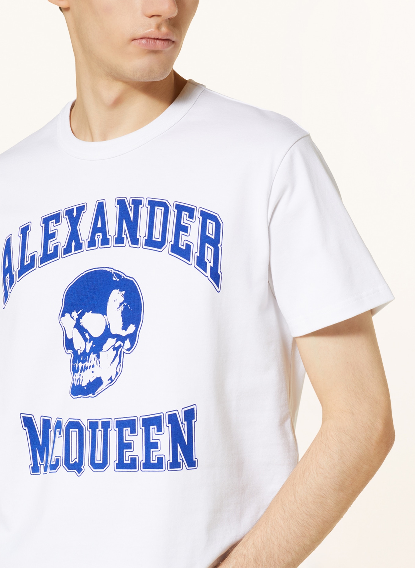Alexander mcqueen t shirt skull top