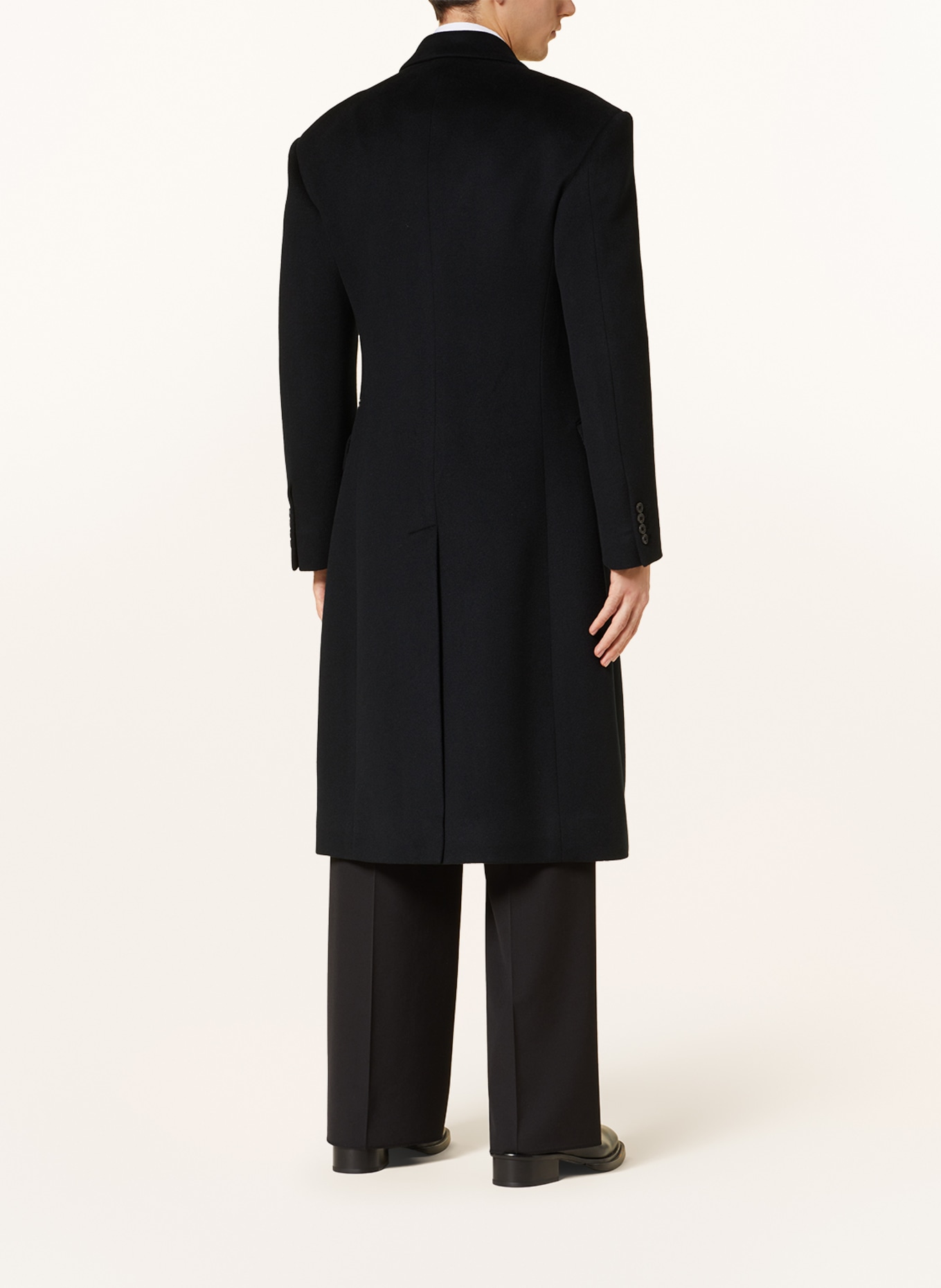Alexander McQUEEN Cashmere coat, Color: BLACK (Image 3)