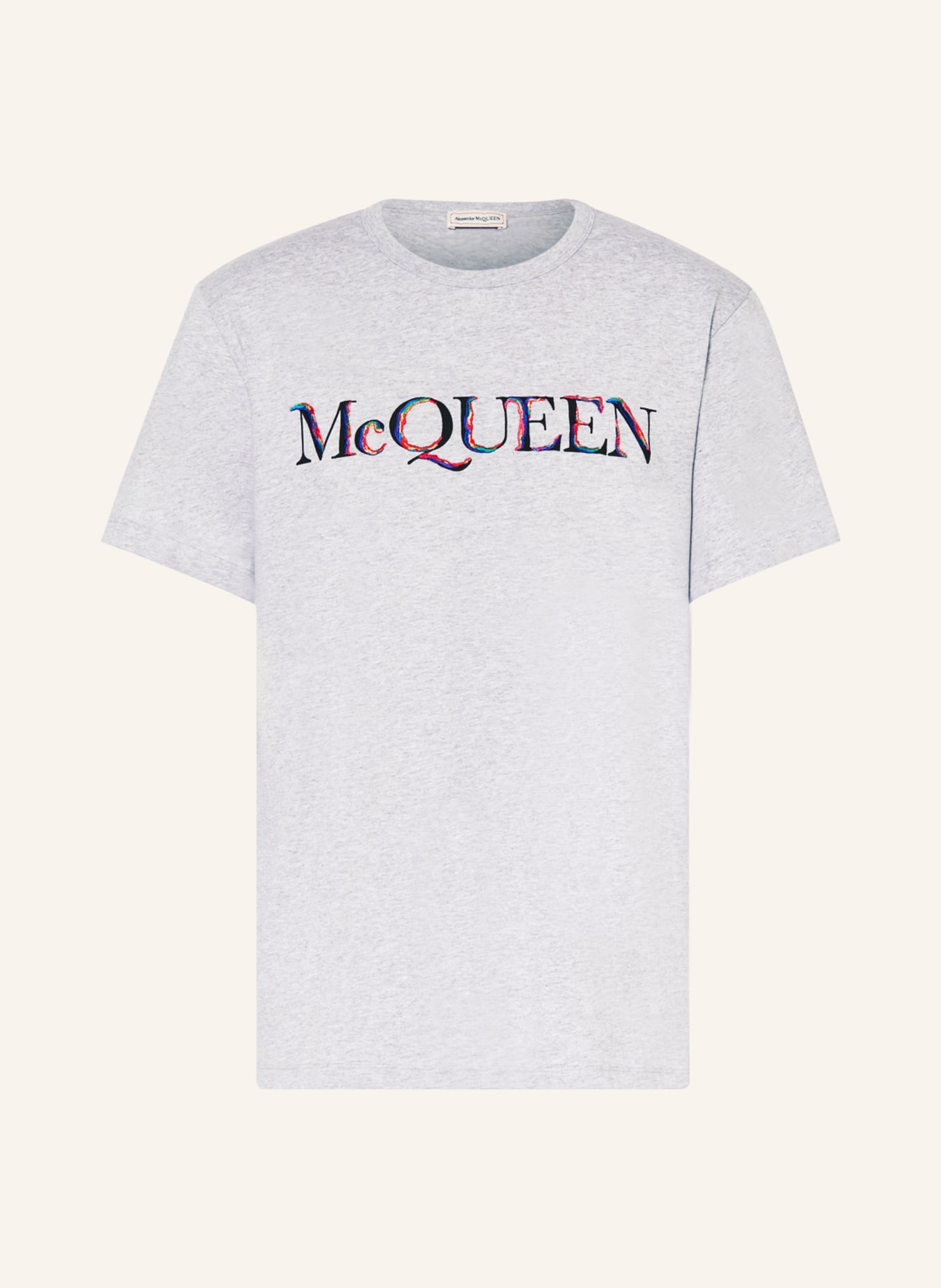 Alexander McQUEEN T-shirt, Kolor: SZARY (Obrazek 1)