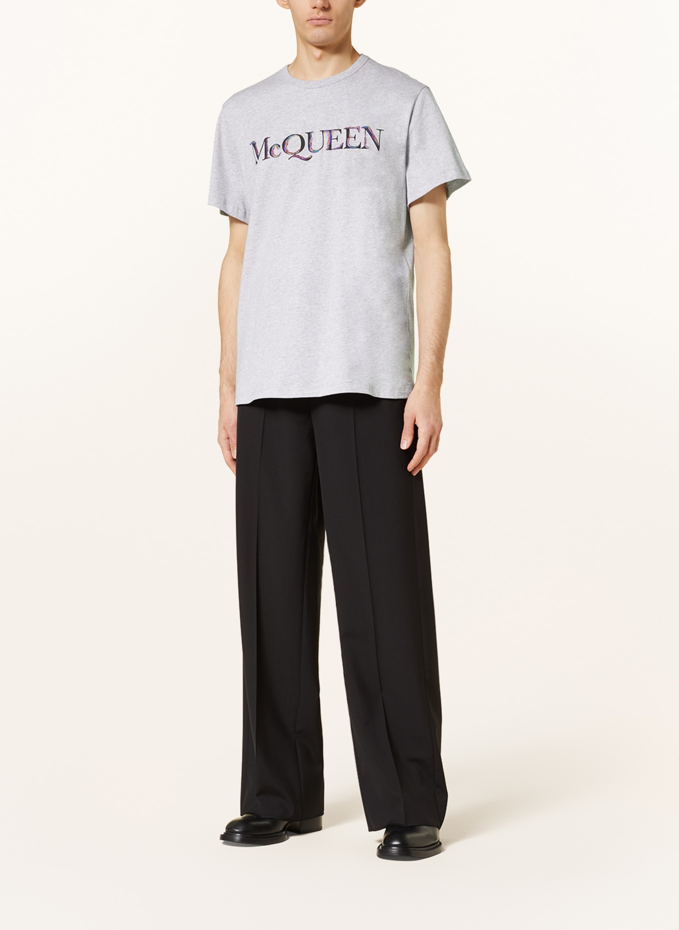 Alexander McQUEEN T-shirt, Kolor: SZARY (Obrazek 2)
