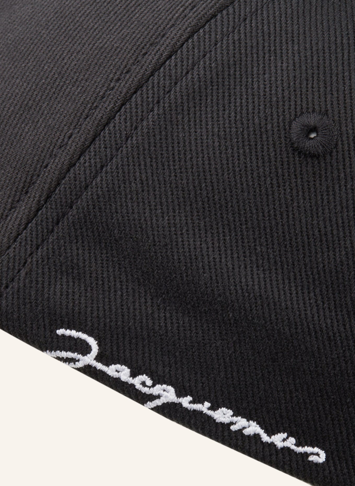 JACQUEMUS Cap LA CASQUETTE JACQUEMUS: SCHWARZ