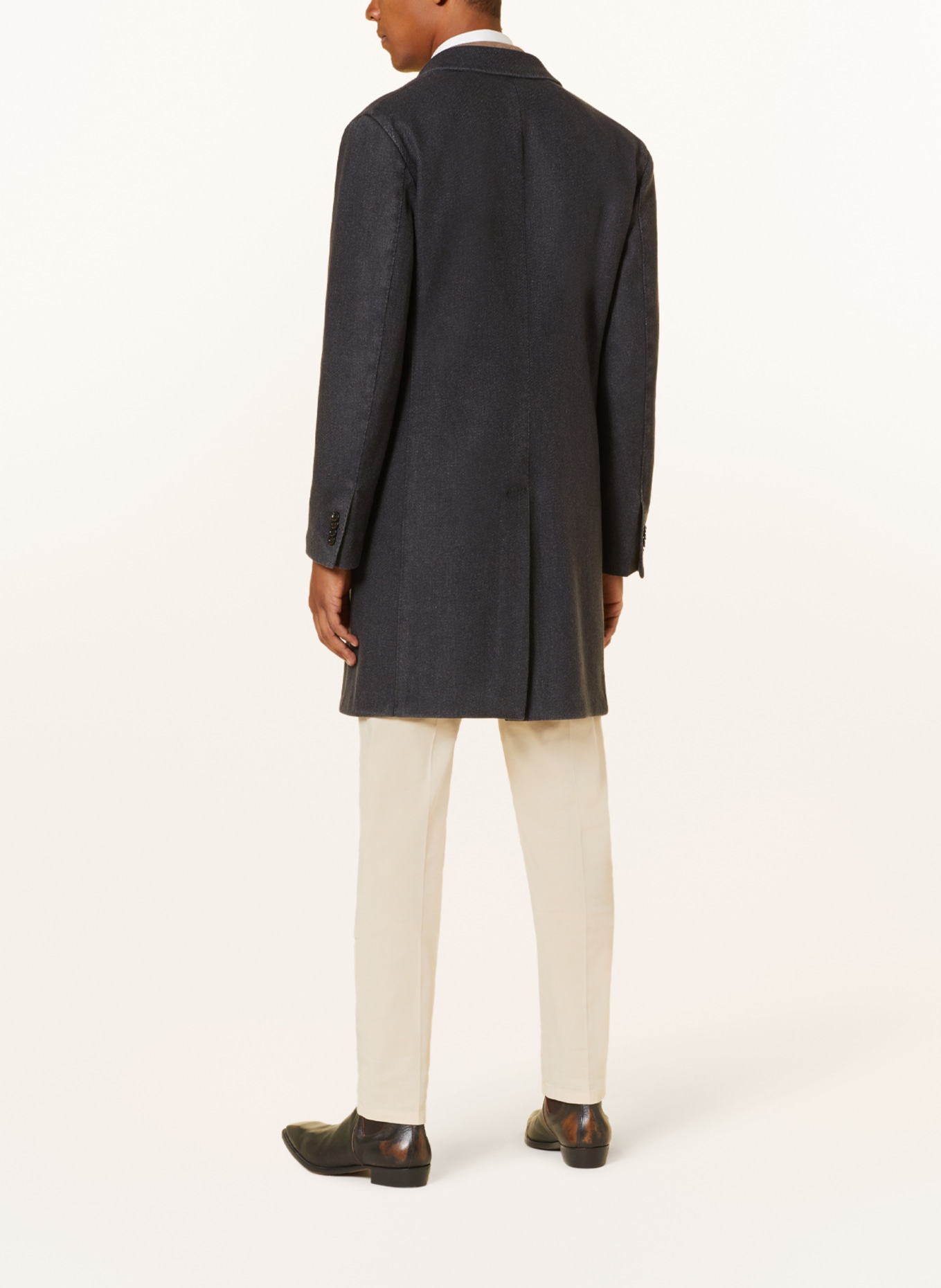 BOGLIOLI Wool coat, Color: DARK GRAY (Image 3)