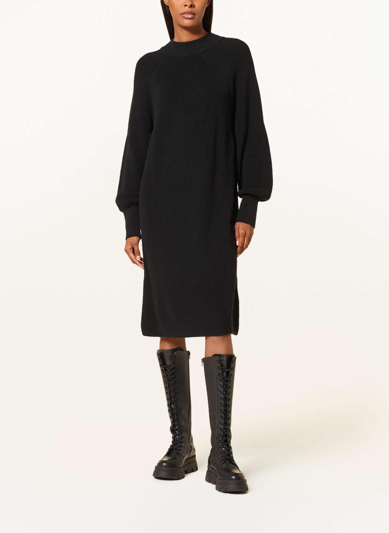 BARBOUR INTERNATIONAL Knit dress BOULEVARD, Color: BLACK (Image 2)