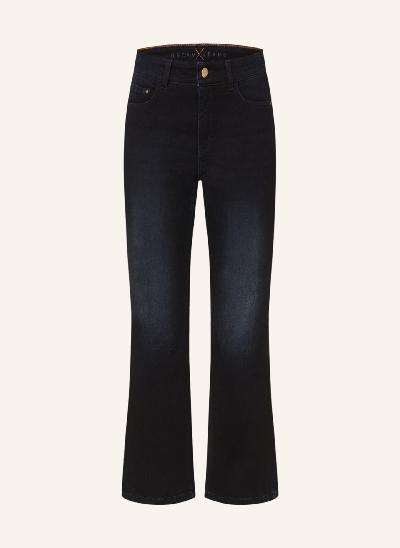 MAC Flared Jeans DREAM KICK, Farbe: D896 blue overdyed black (Bild 1)