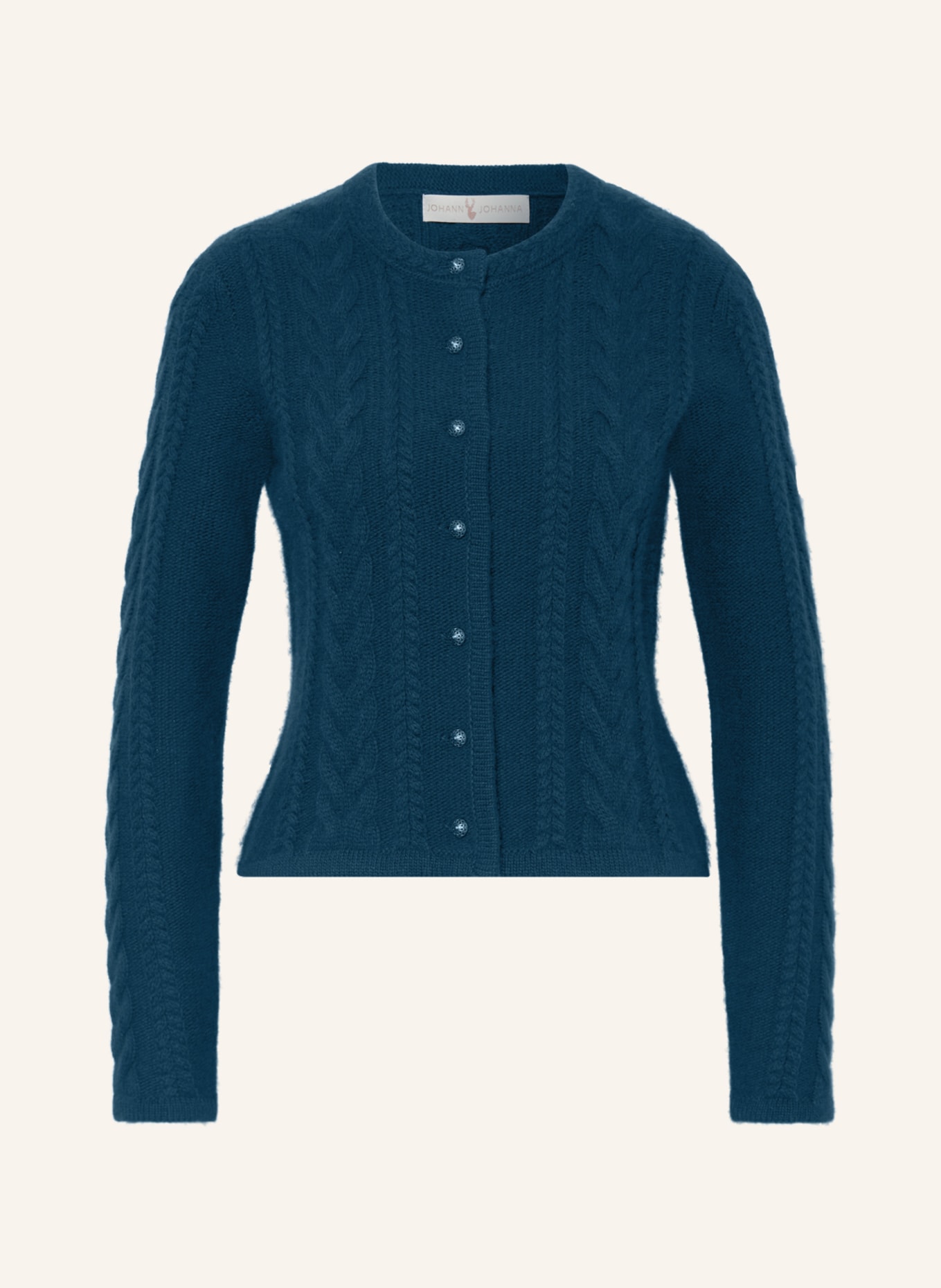 Johann & Johanna Knit cardigan: TEAL