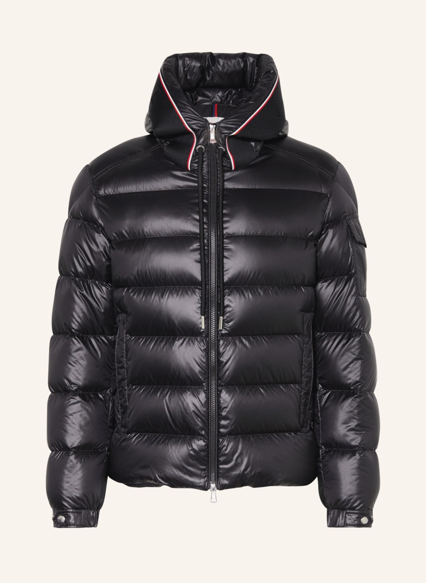 MONCLER Down jacket PAVIN, Color: BLACK (Image 1)