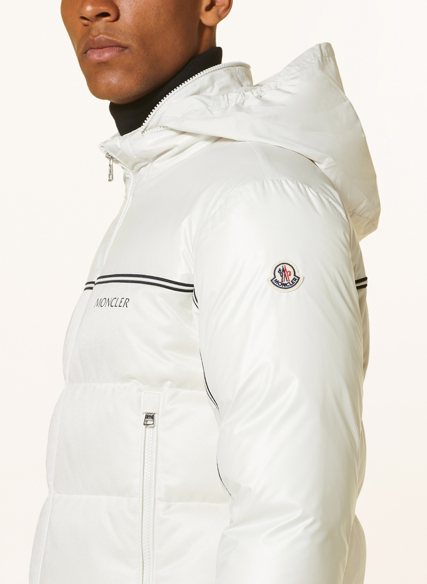 MONCLER Down jacket MICHAEL, Color: WHITE (Image 4)