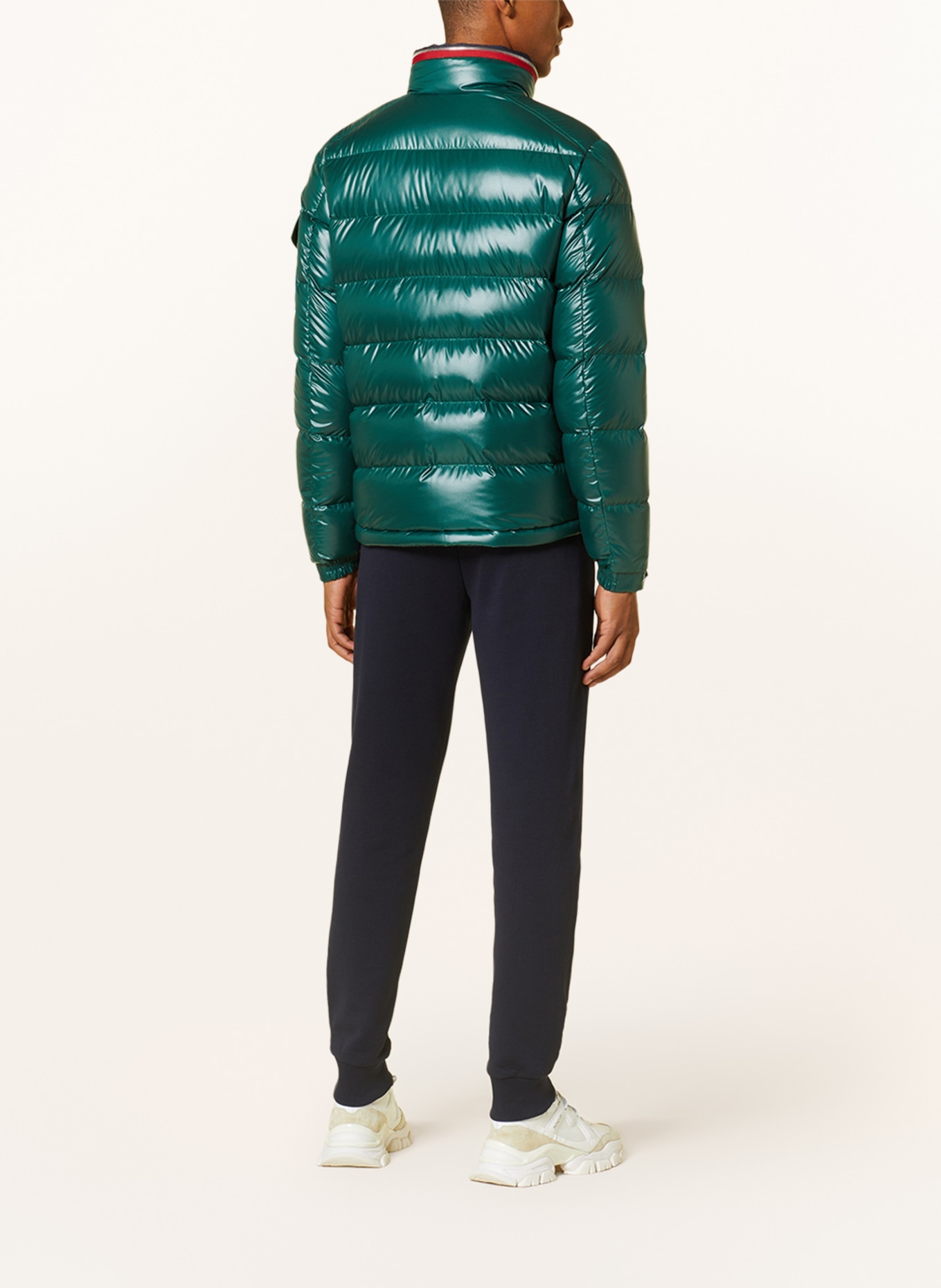 MONCLER Down jacket BOURNE, Color: DARK GREEN (Image 3)