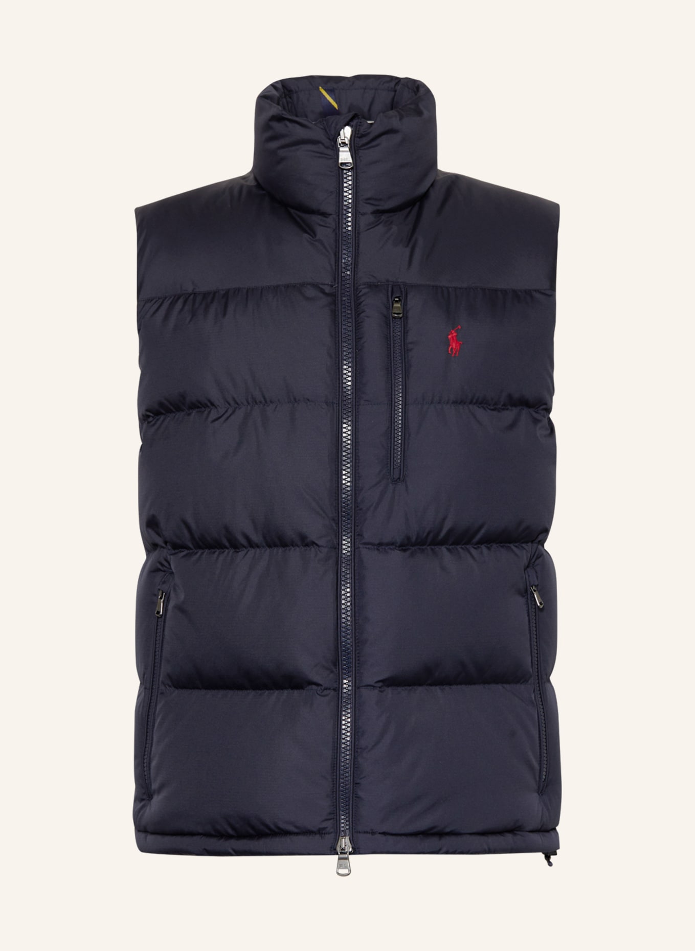 Polo vest blue discount