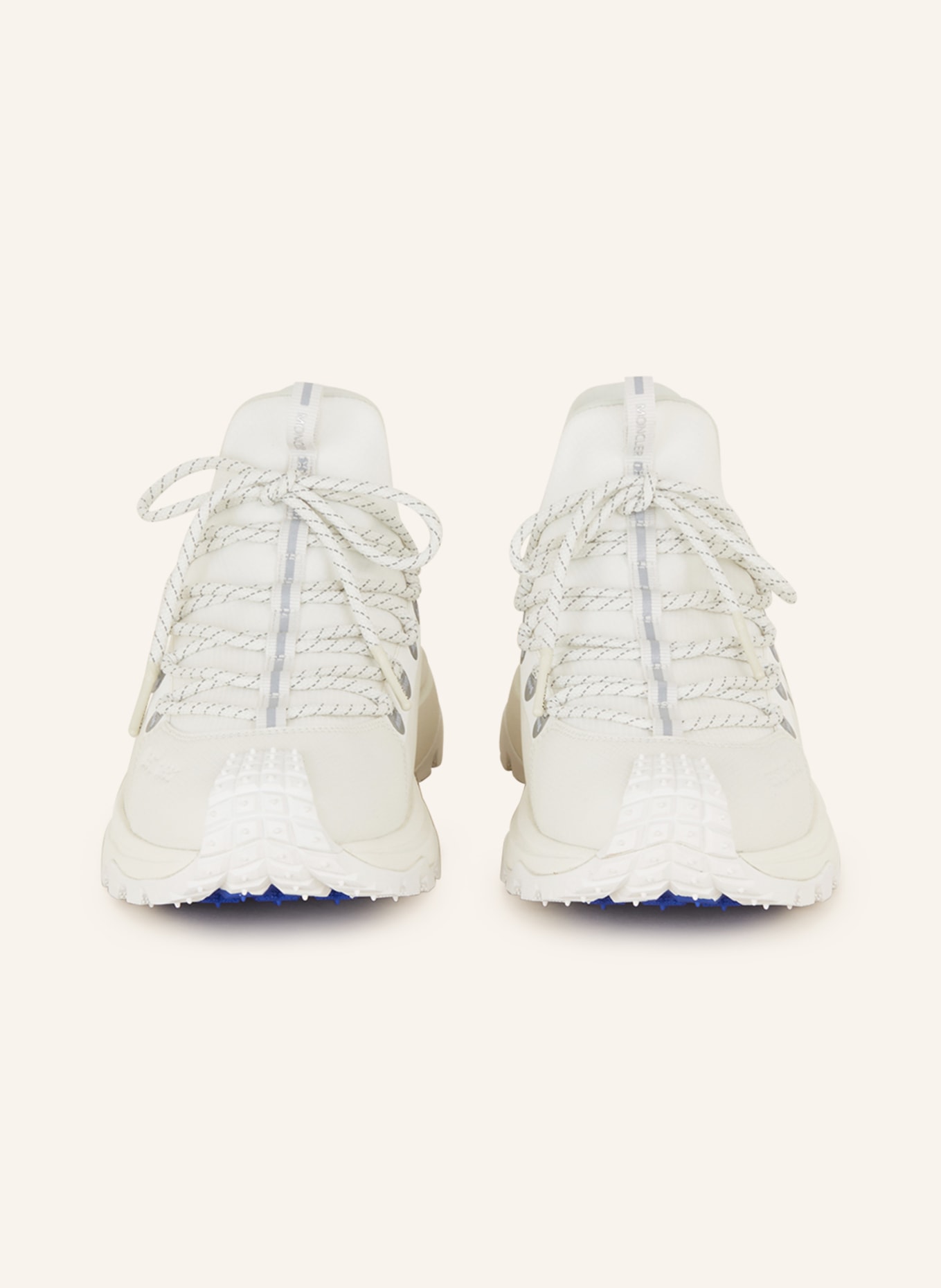 MONCLER Sneakers TRAILGRIP LITE2, Color: WHITE/ SILVER/ BLACK (Image 3)