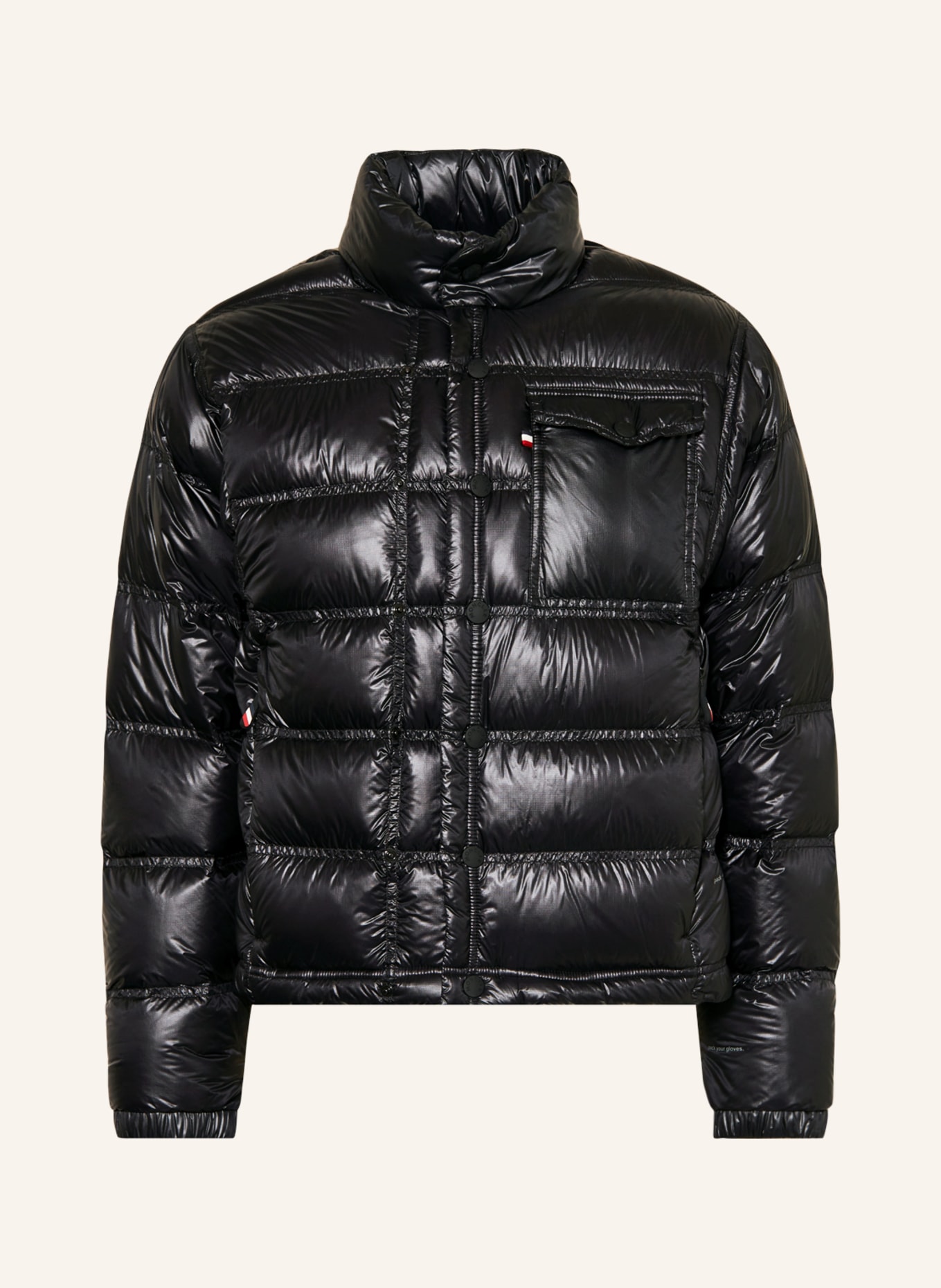 MONCLER GRENOBLE Down jacket, Color: BLACK (Image 1)