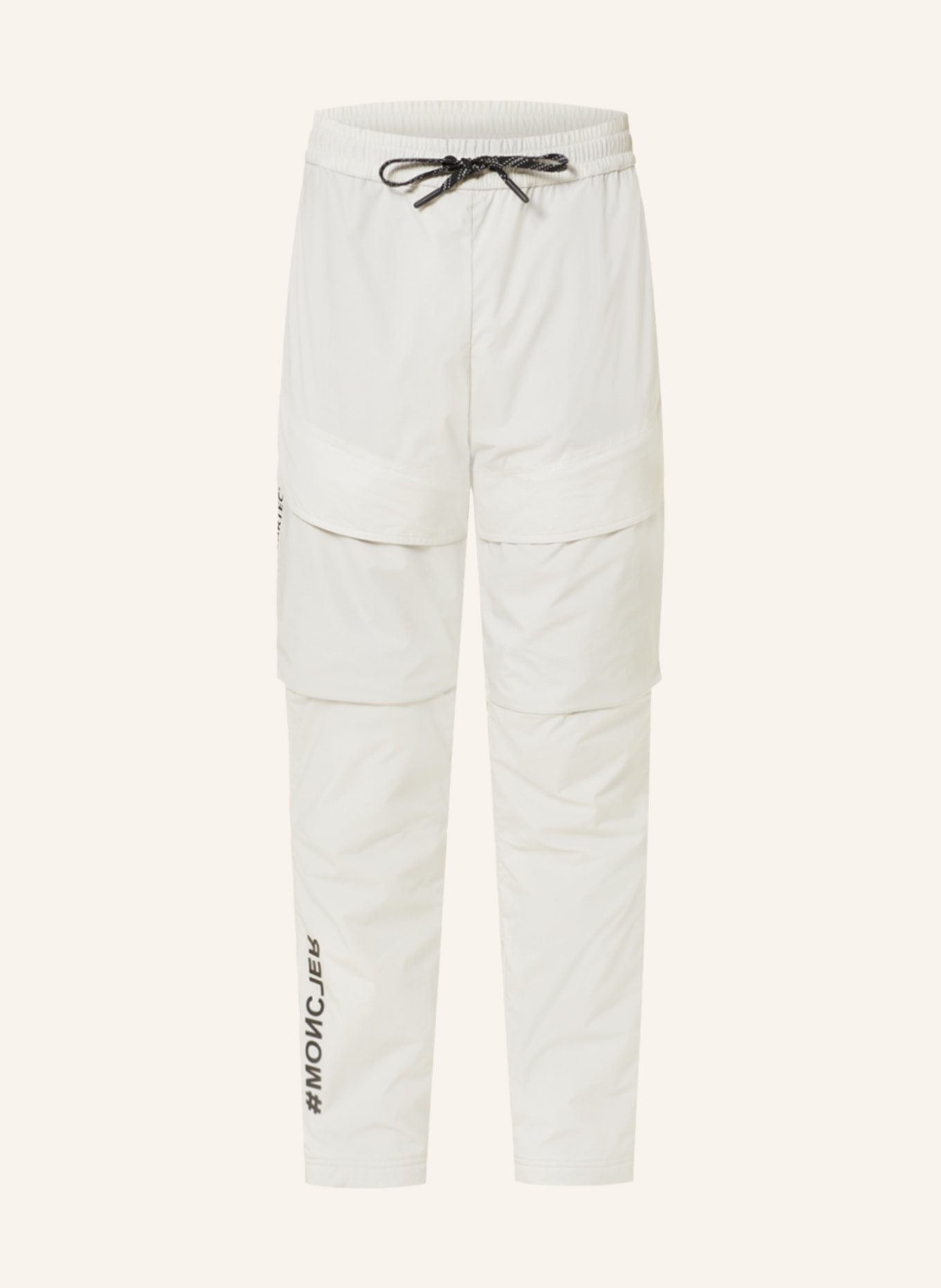 MONCLER GRENOBLE Hiking pants, Color: WHITE (Image 1)
