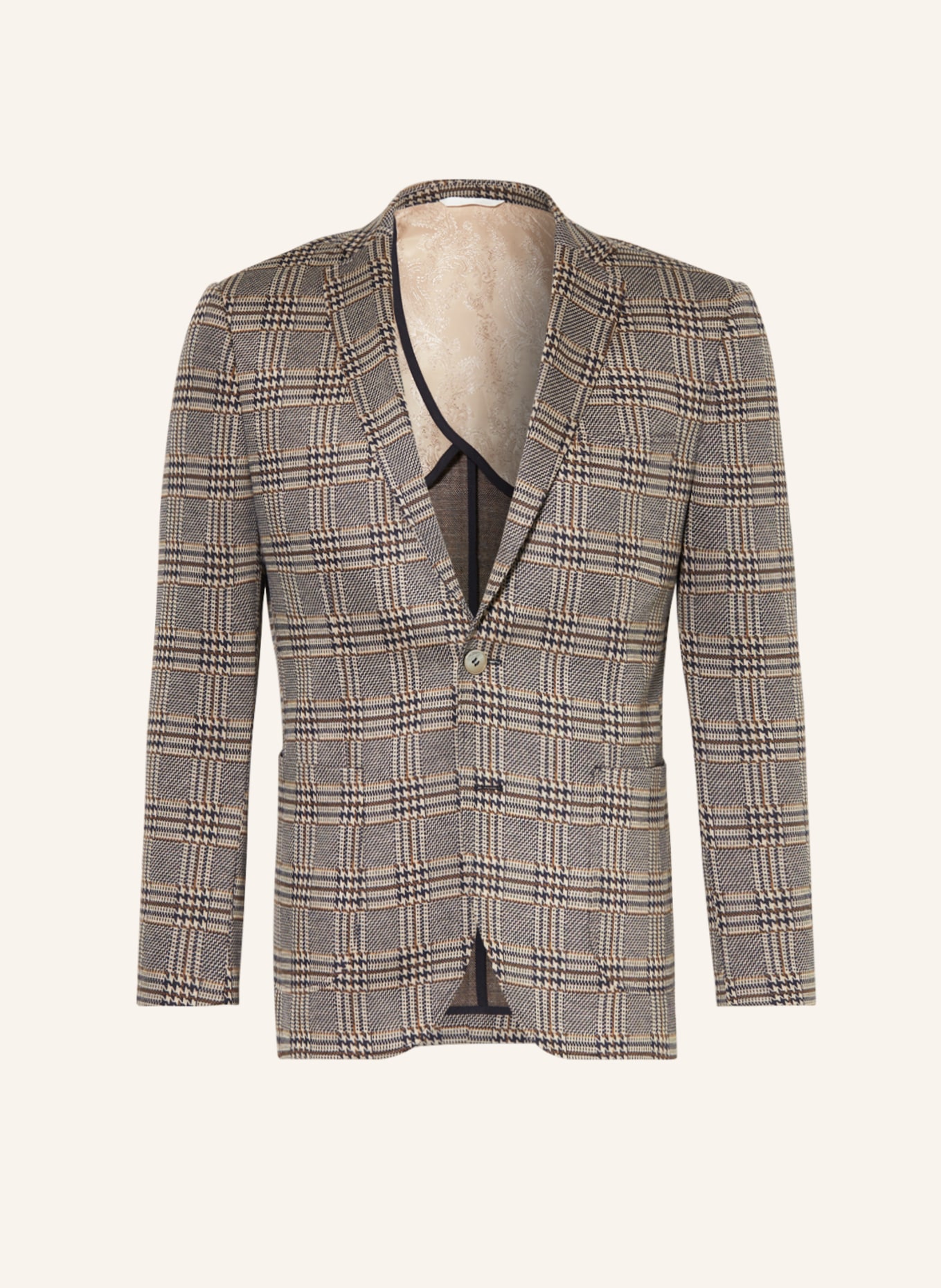 PAUL Suit jacket Slim Fit, Color: 860 Brown Navy (Image 1)