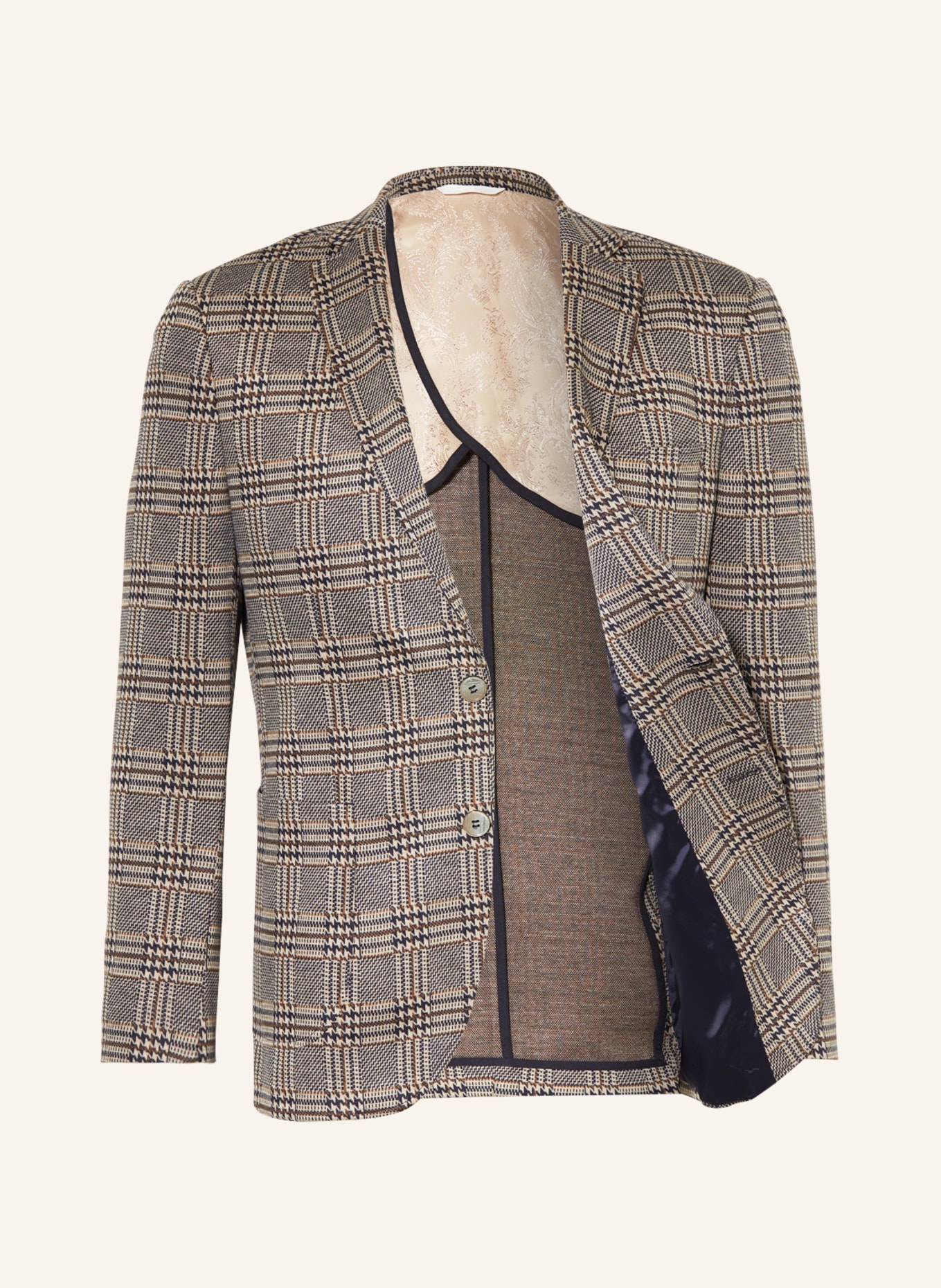 PAUL Suit jacket Slim Fit, Color: 860 Brown Navy (Image 4)