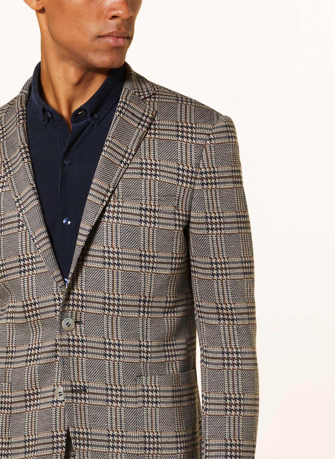 PAUL Suit jacket Slim Fit, Color: 860 Brown Navy (Image 5)