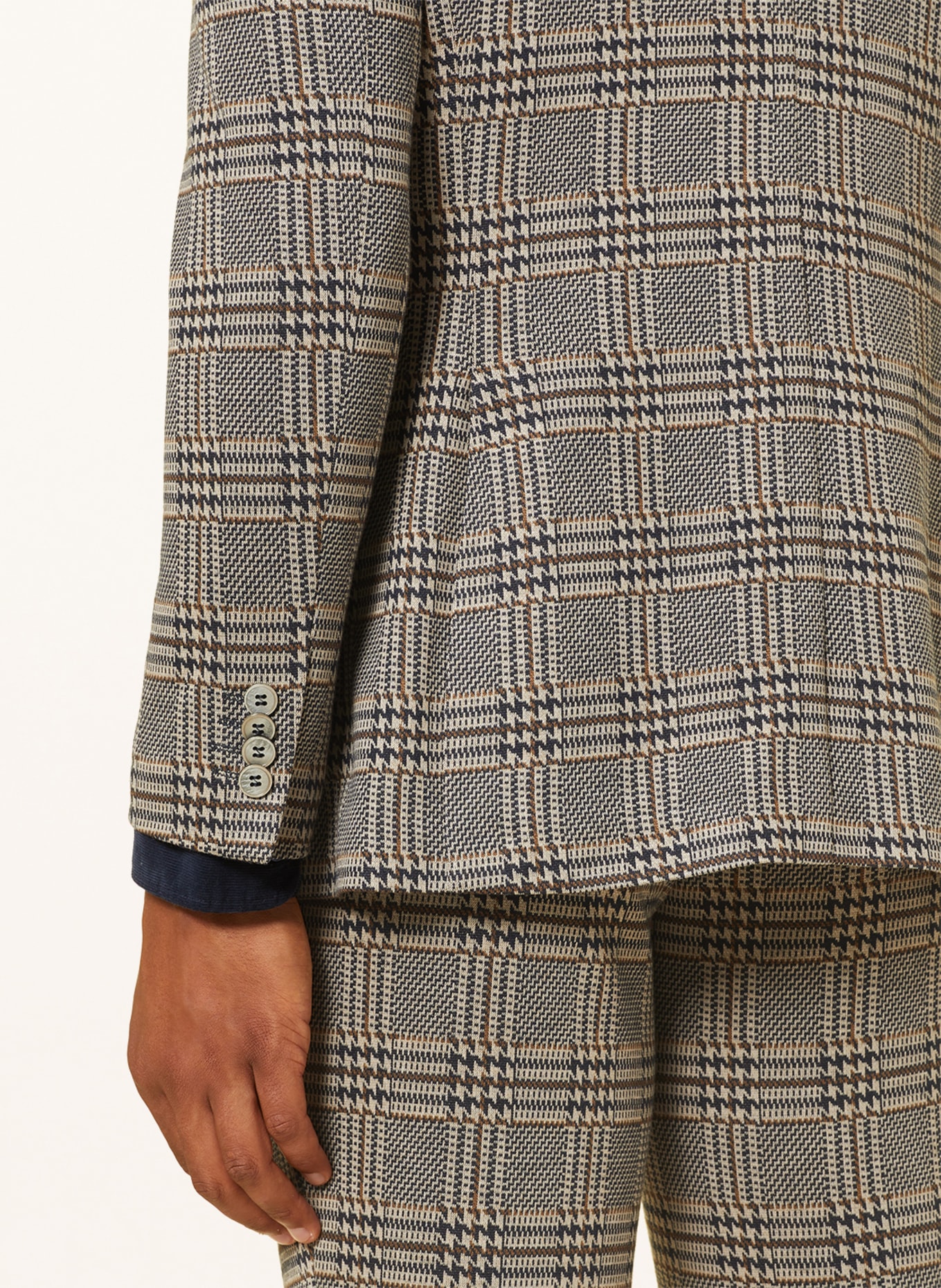 PAUL Suit jacket Slim Fit, Color: 860 Brown Navy (Image 6)