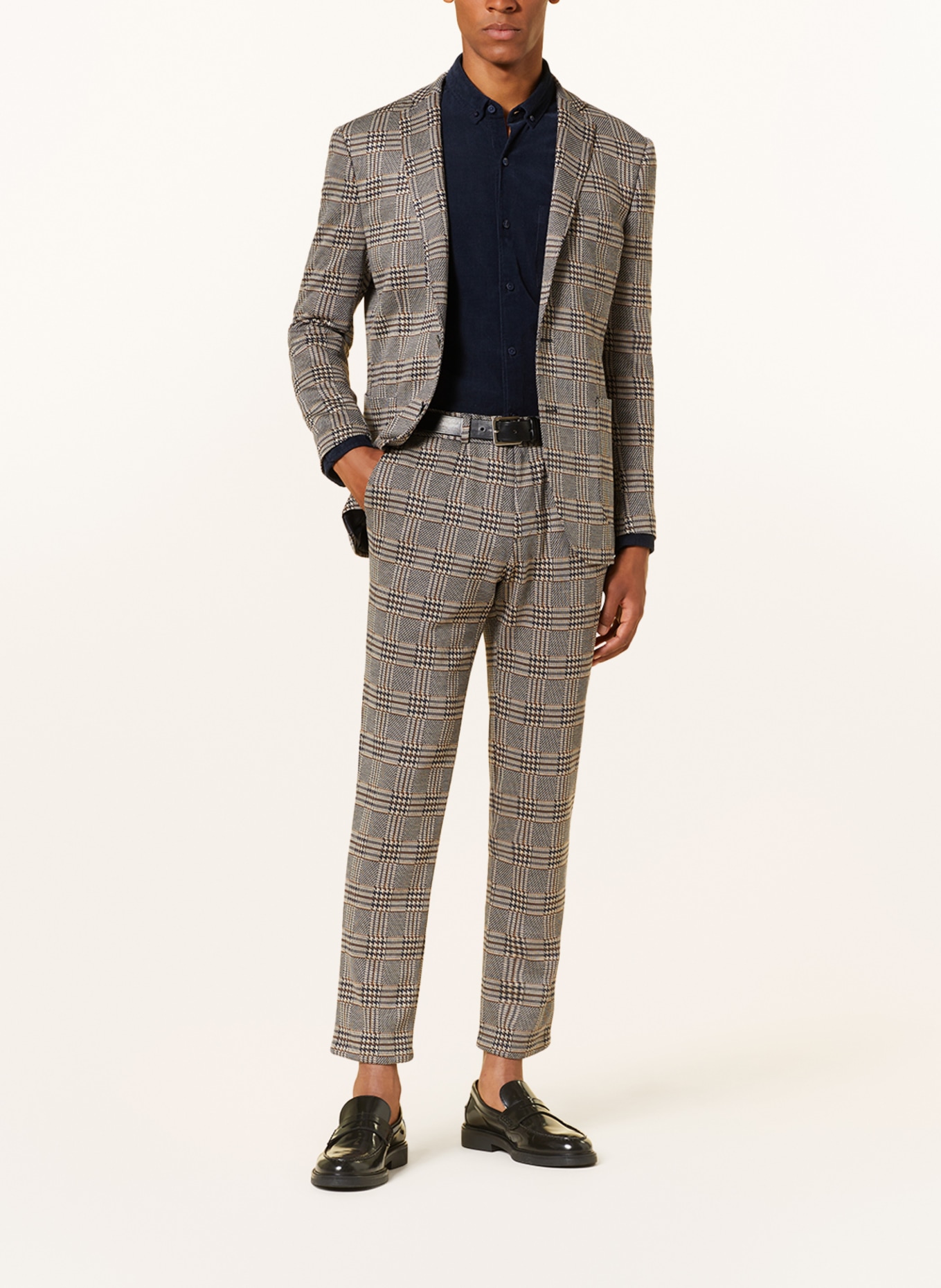PAUL Anzughose Extra Slim Fit, Farbe: 860 Brown Navy (Bild 2)