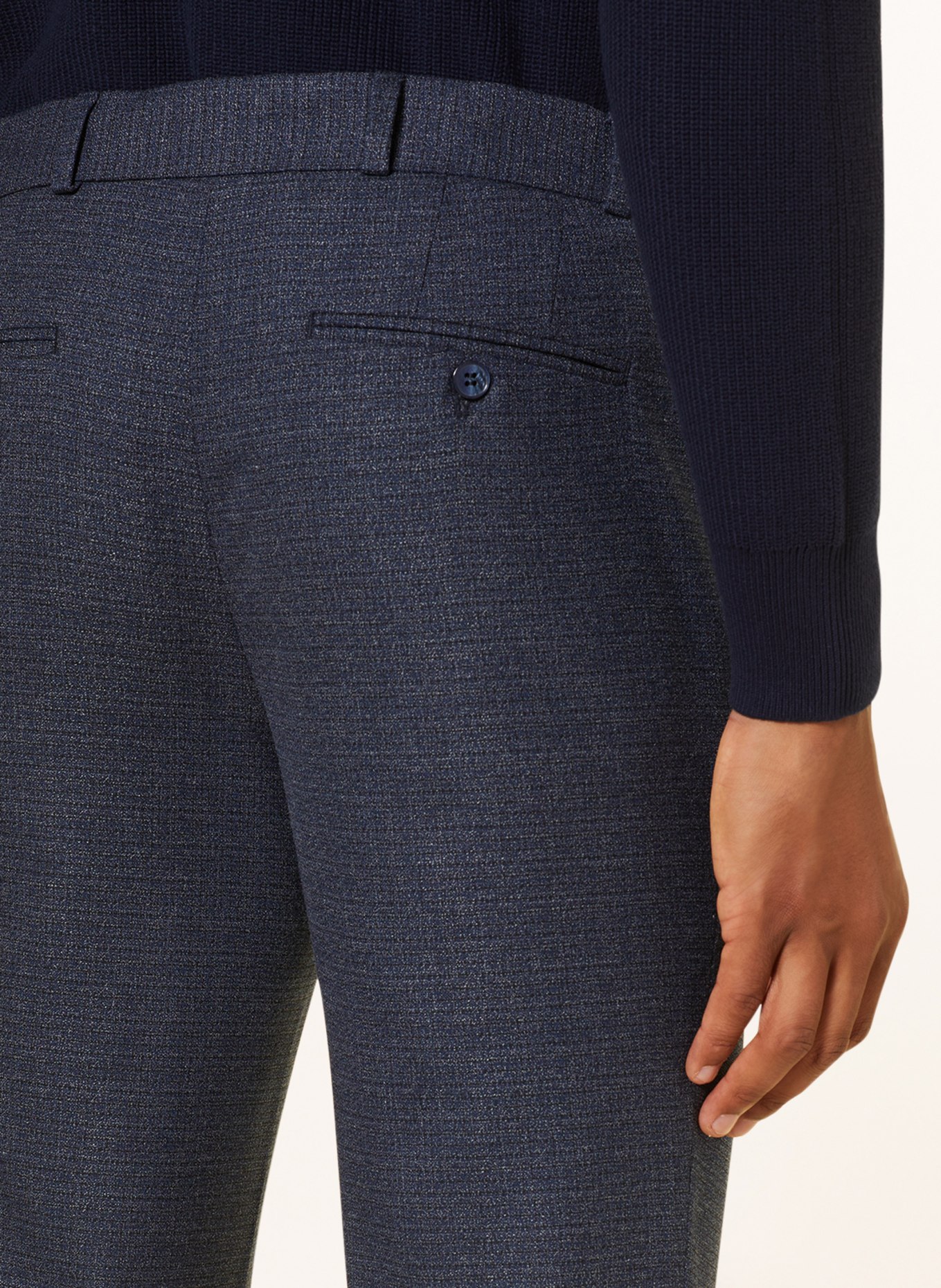 PAUL Suit trousers slim fit, Color: 680 NAVY (Image 7)