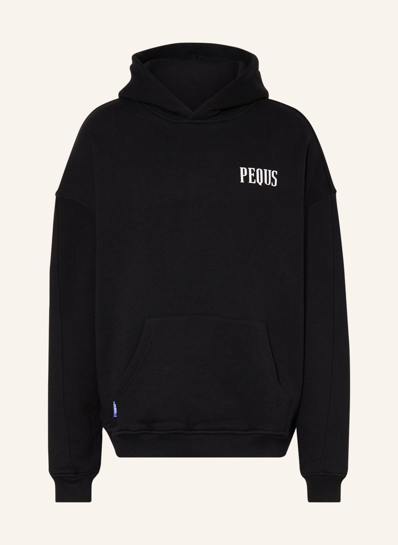PEQUS Oversized hoodie, Color: BLACK (Image 1)