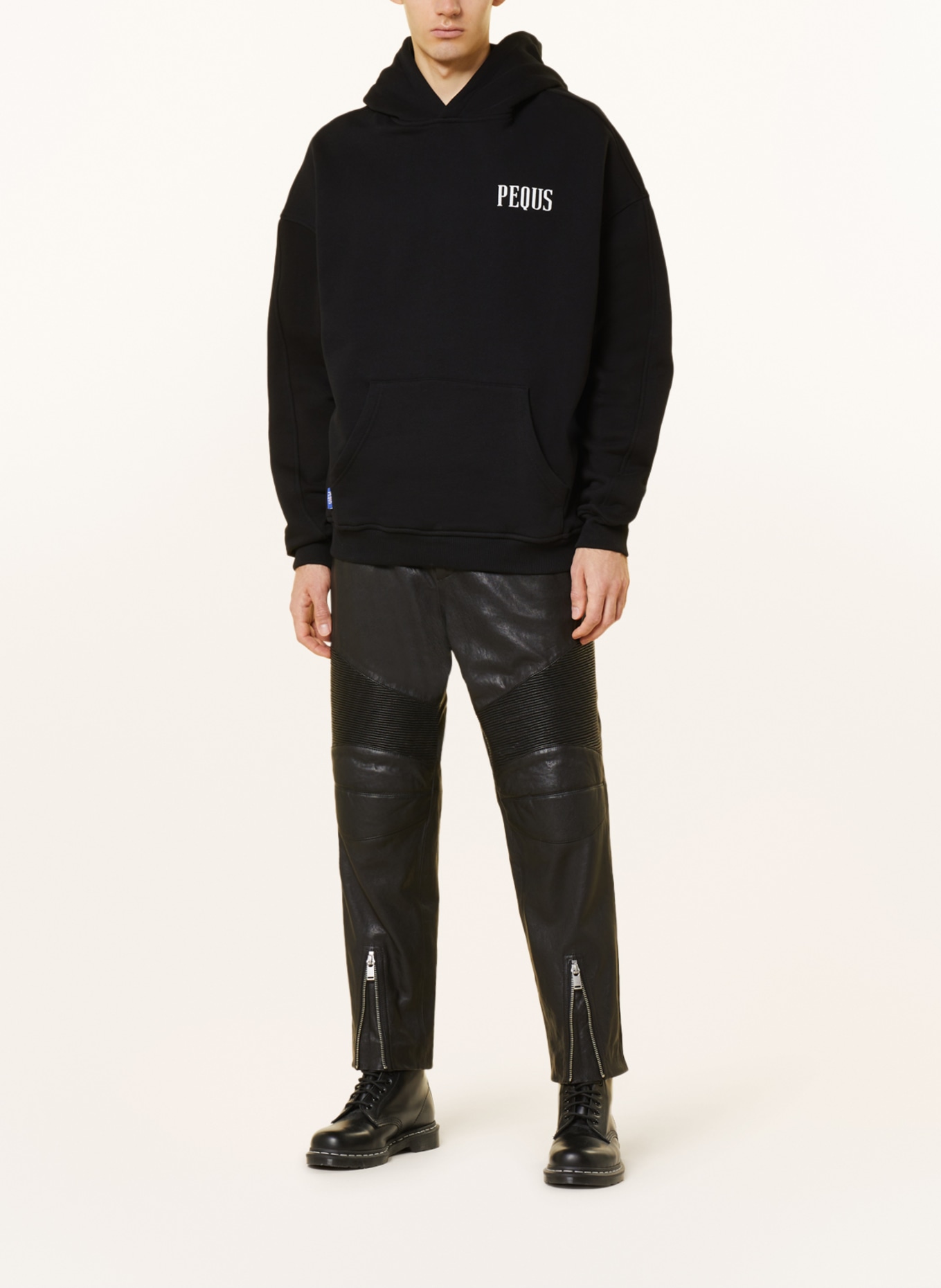 PEQUS Oversized hoodie, Color: BLACK (Image 2)