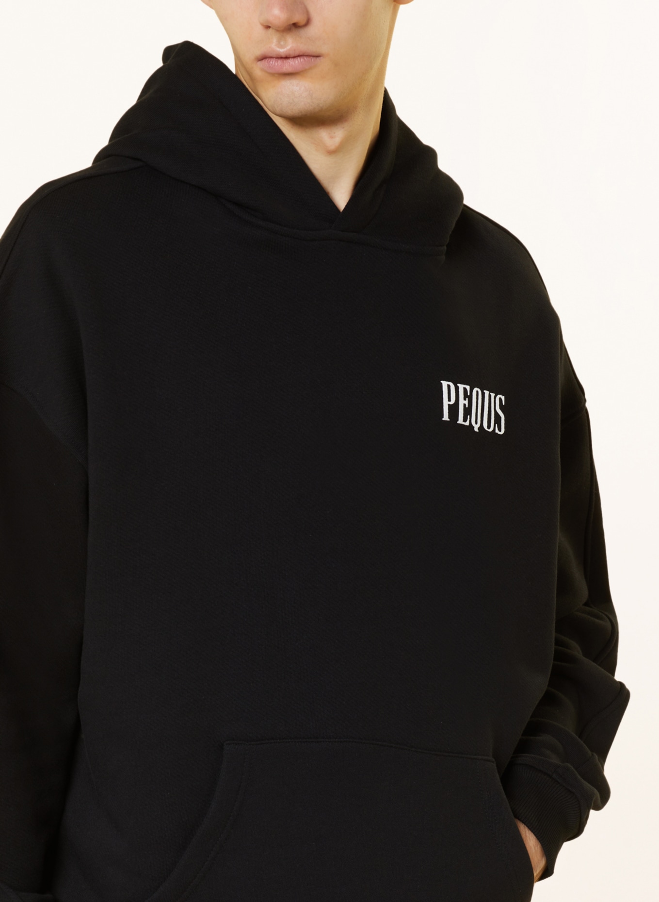 PEQUS Oversized hoodie, Color: BLACK (Image 5)