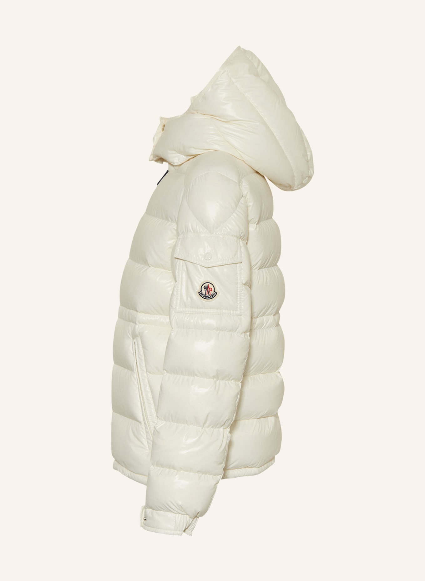 MONCLER enfant Péřová bunda MAIRE s odnímatelnou kapucí, Barva: REŽNÁ (Obrázek 4)