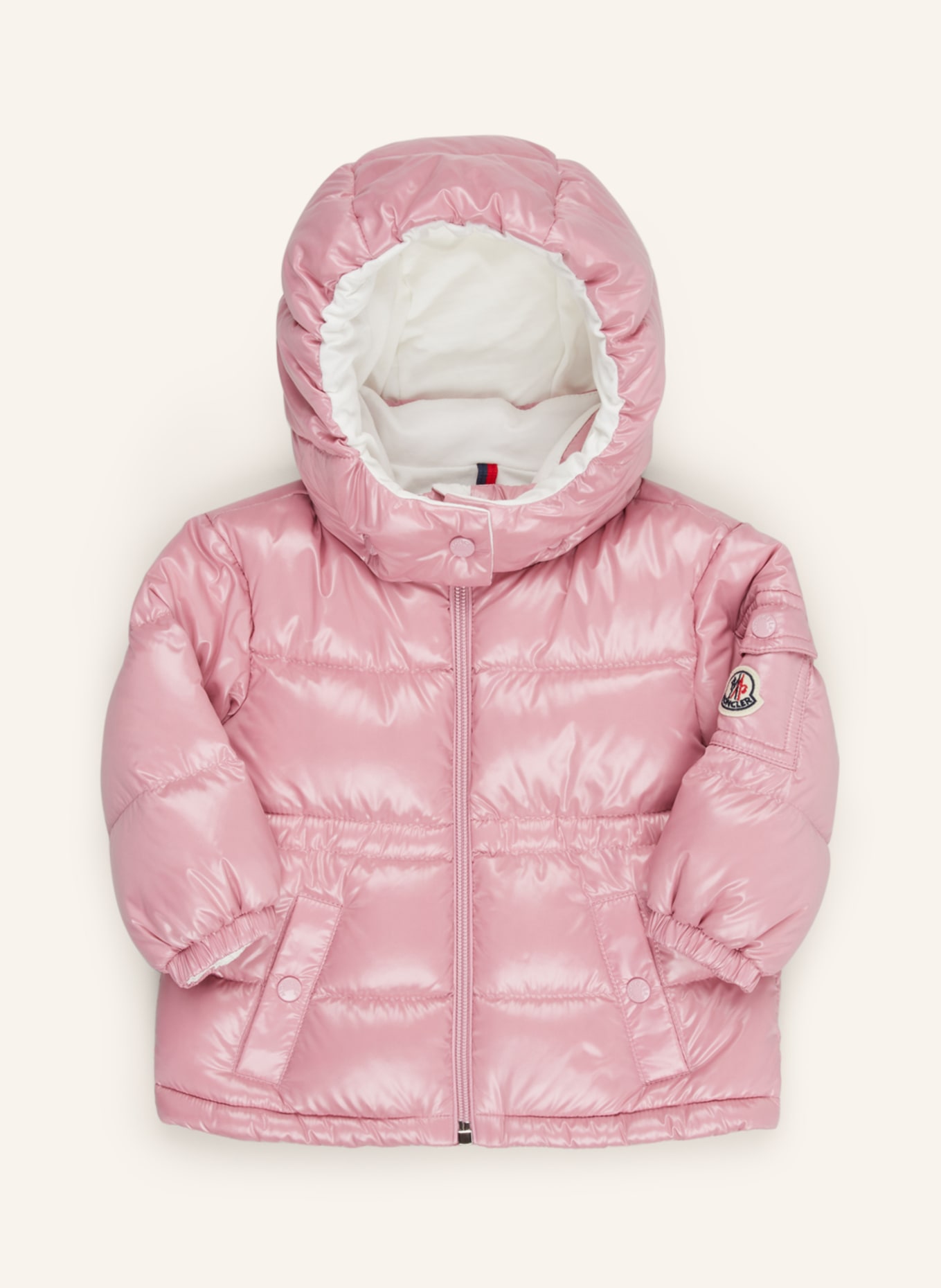 MONCLER enfant Péřová bunda MAIRE, Barva: RŮŽOVÁ (Obrázek 1)