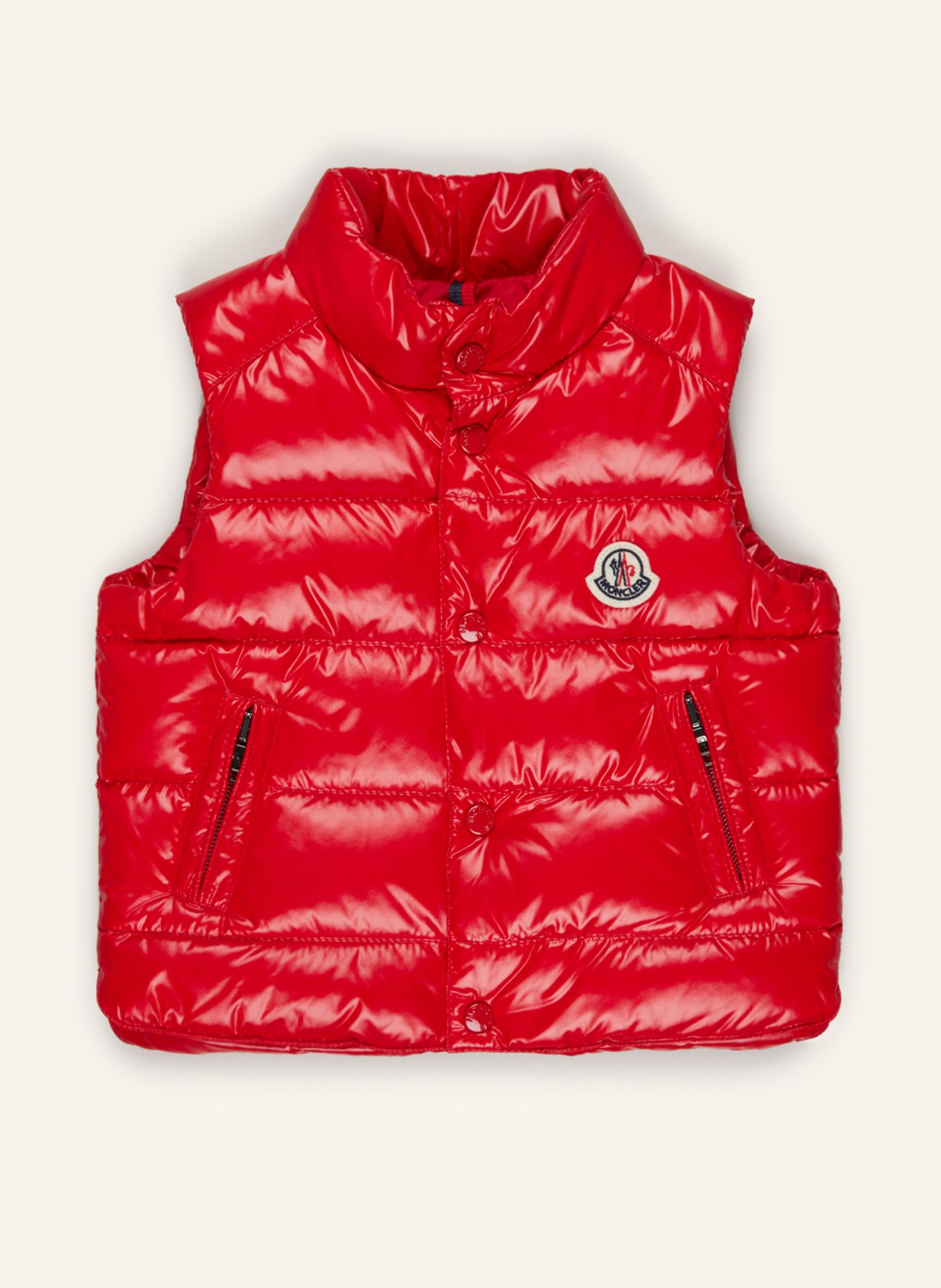 MONCLER enfant Daunenweste BERNARD: ROT