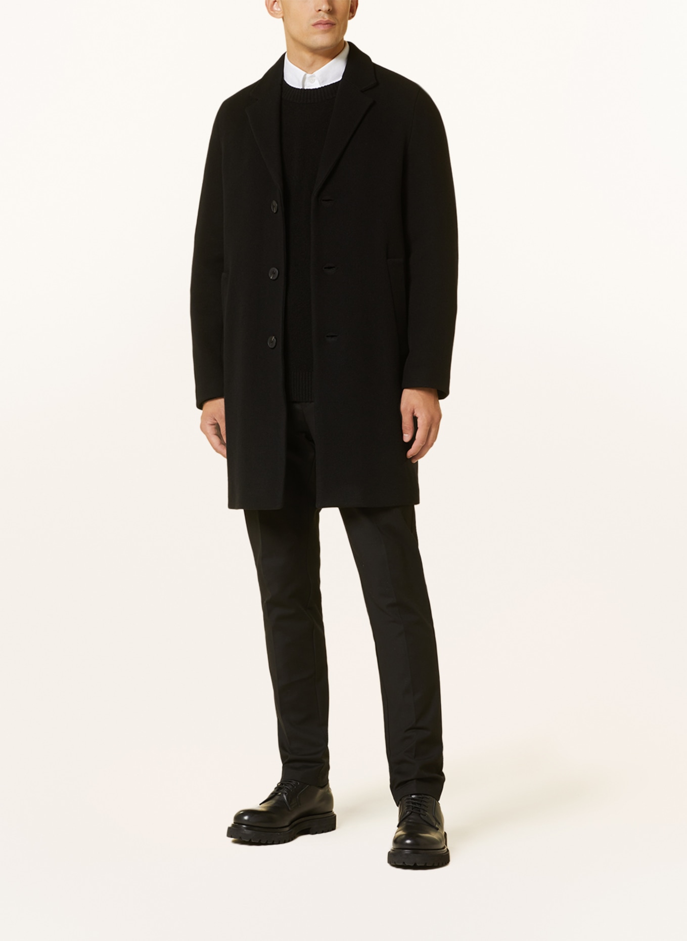 Marc O'Polo Wool coat, Color: BLACK (Image 2)