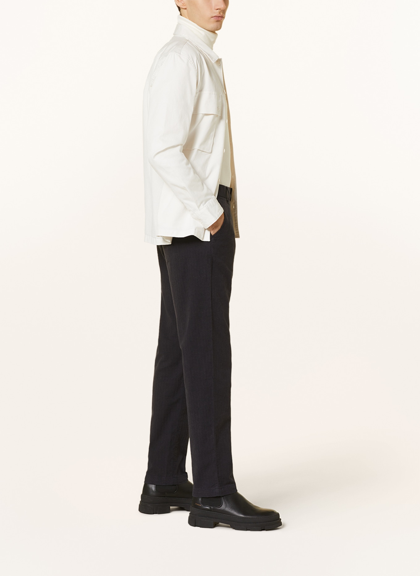 Marc O'Polo Chinos tapered fit, Color: DARK GRAY (Image 4)
