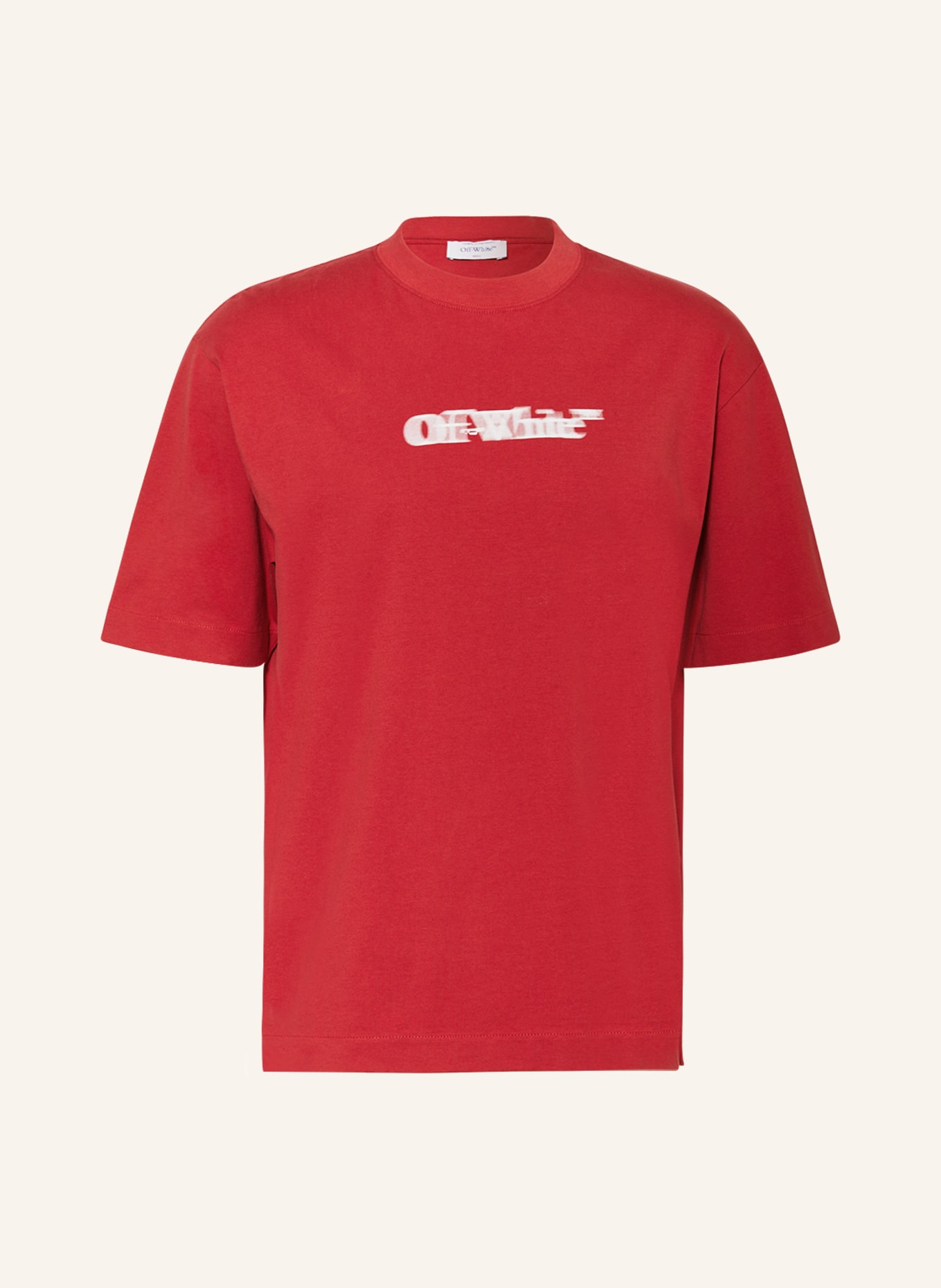 Off-White T-shirt, Color: RED (Image 1)
