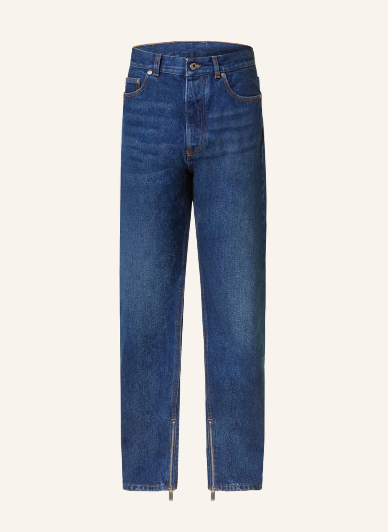 Off-White Jeans Regular Fit, Farbe: 4400 medium blue (Bild 1)
