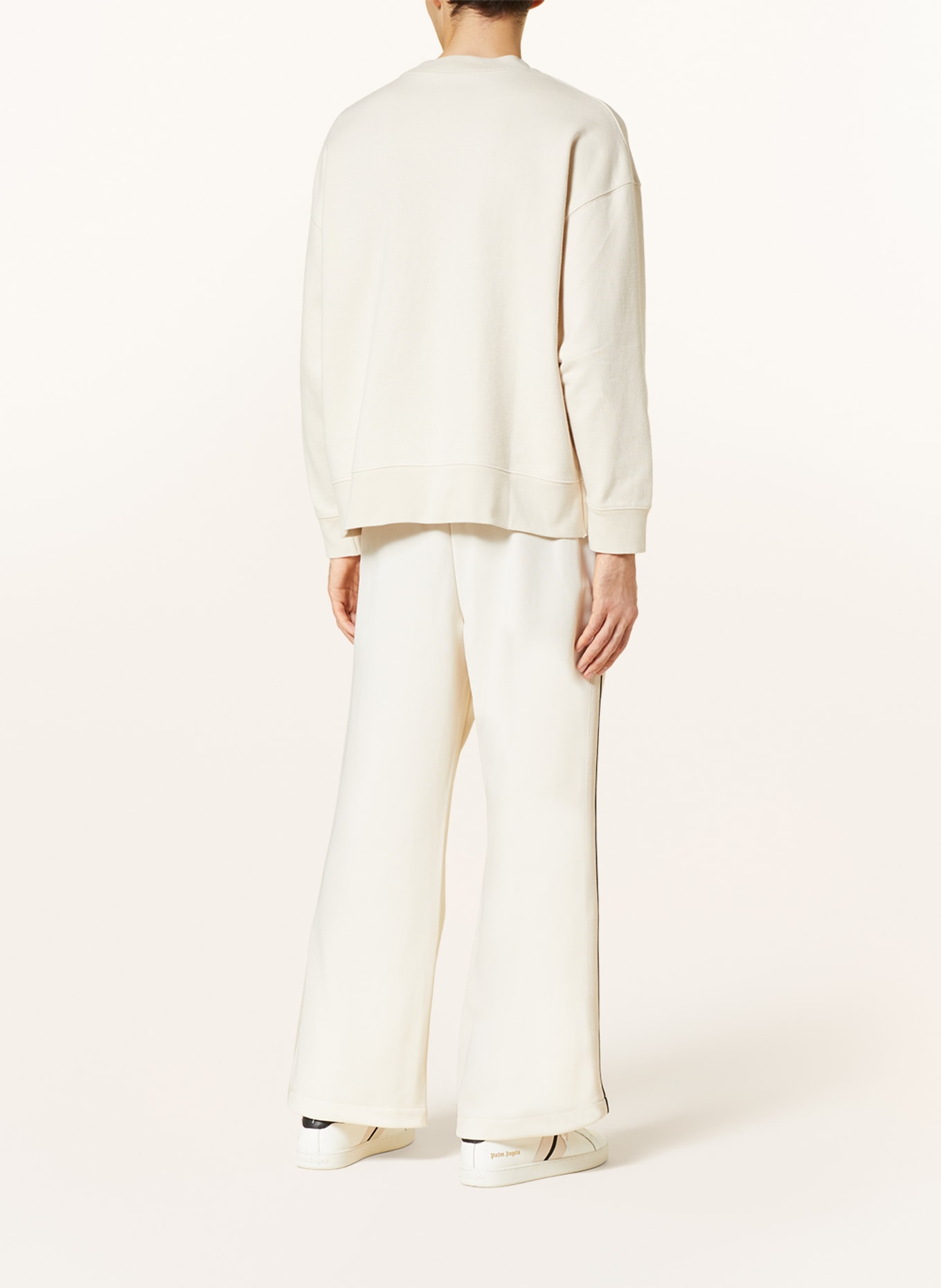 Palm Angels Sweatshirt, Color: CREAM/ ORANGE/ WHITE (Image 3)